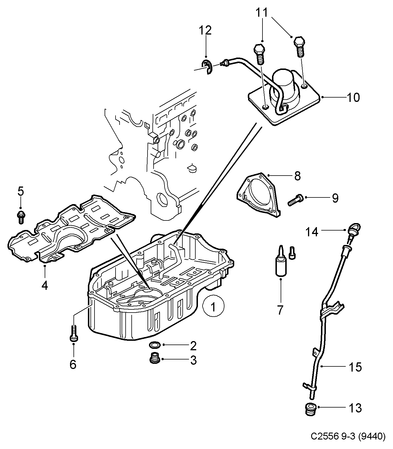 Chevrolet 93183669 - Korķis, Eļļas vācele onlydrive.pro