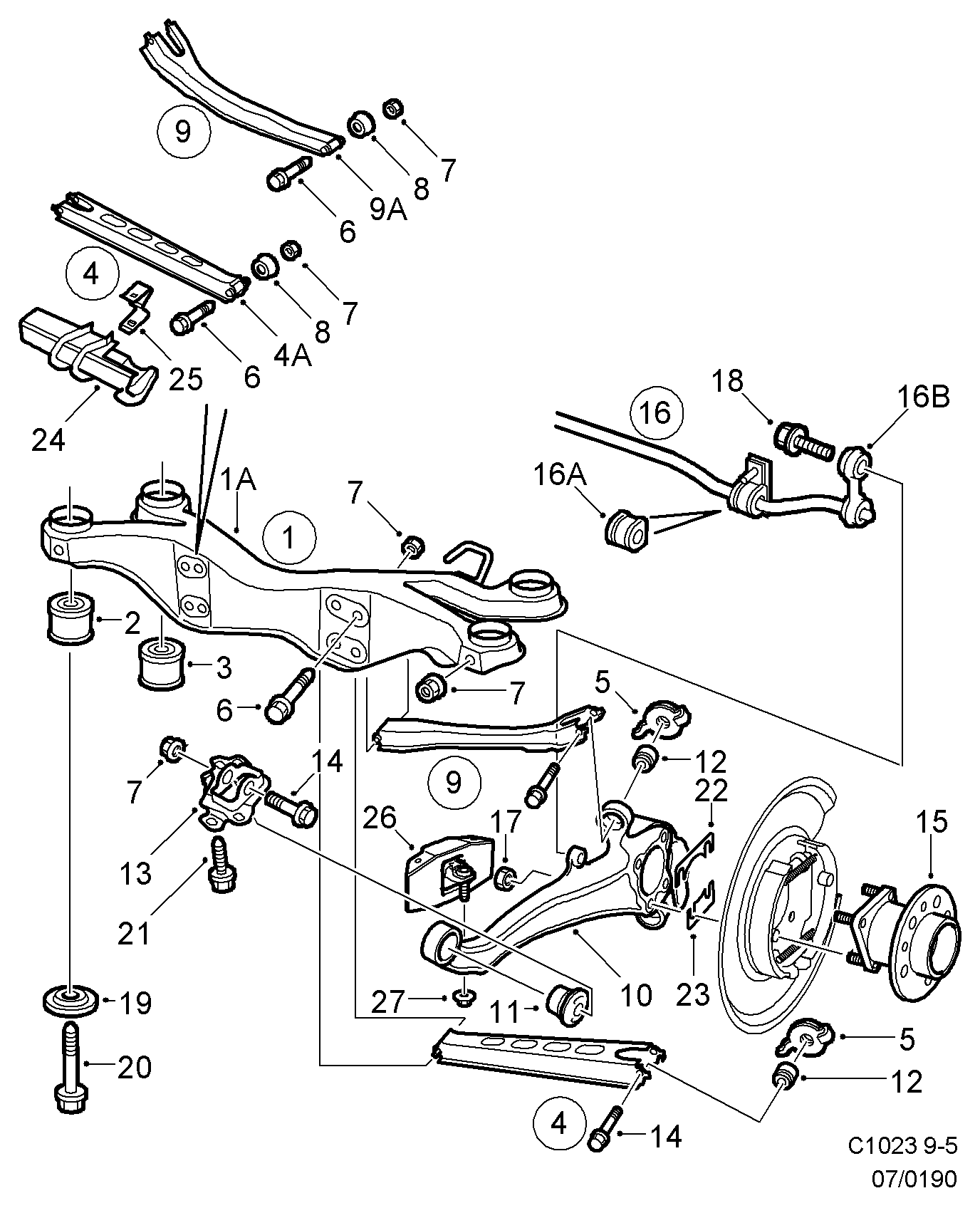 SAAB 4567244 - Bush of Control / Trailing Arm onlydrive.pro