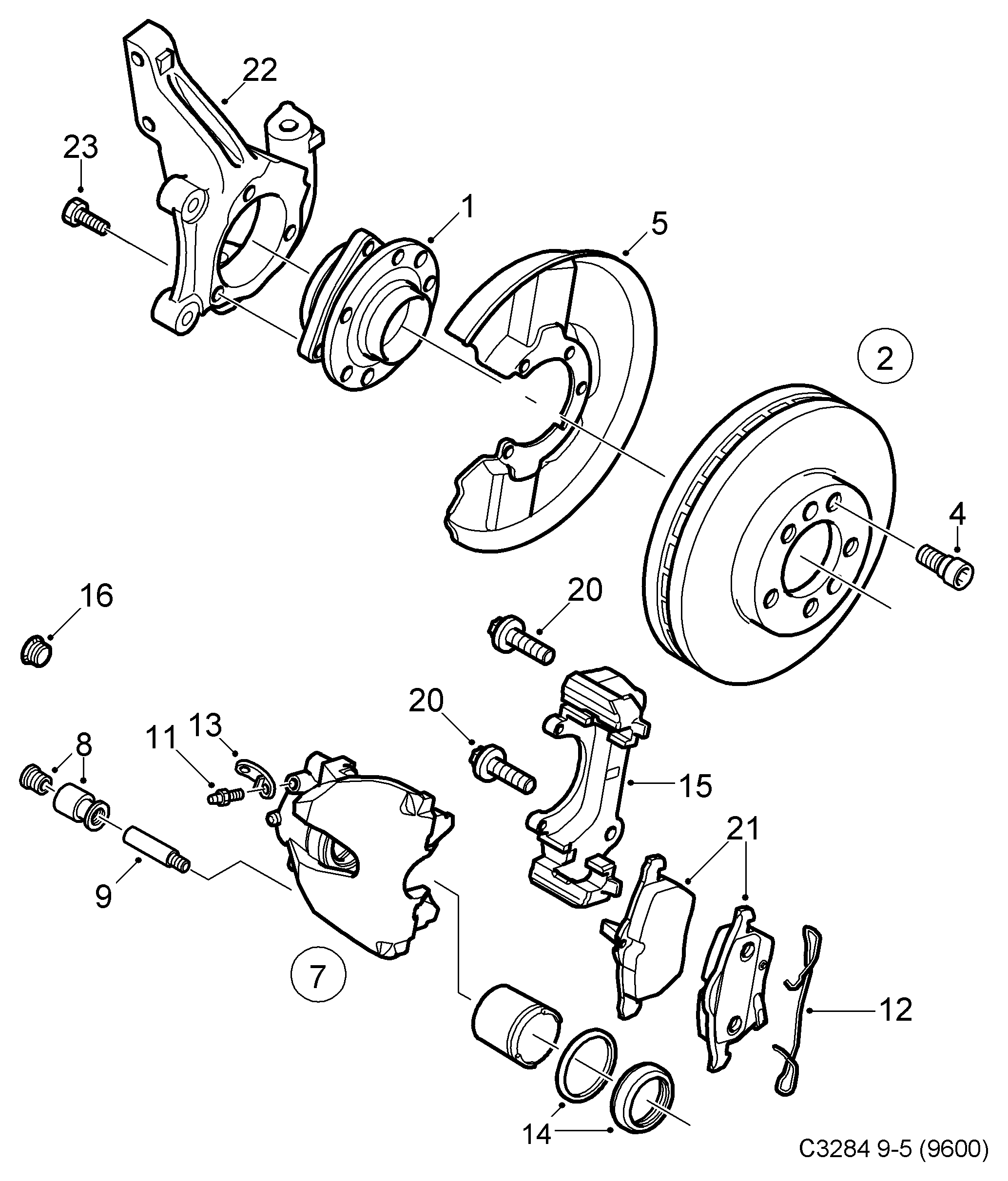 SAAB 53 92 493 - Bearing Kit, wheel hub onlydrive.pro