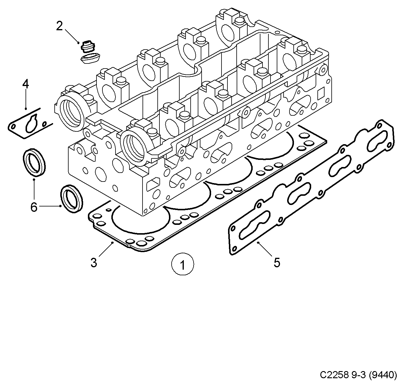 Opel 90 536 199 - Tarpiklis, išleidimo kolektorius onlydrive.pro