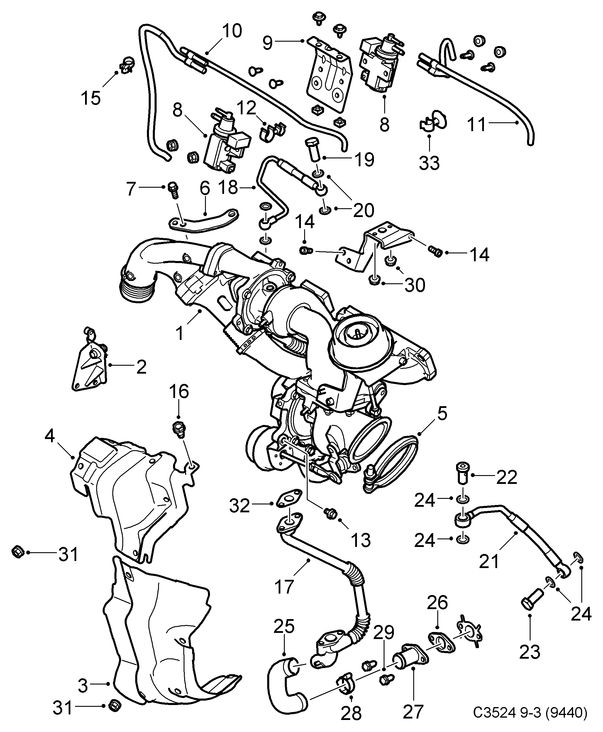 Opel 55573732 - Pressure converter, turbocharger onlydrive.pro