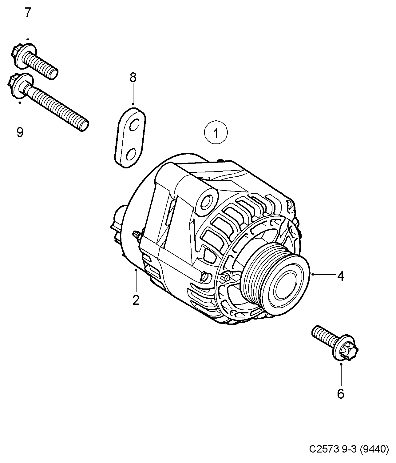 Opel 55571966 - Rihmaratas,generaator onlydrive.pro