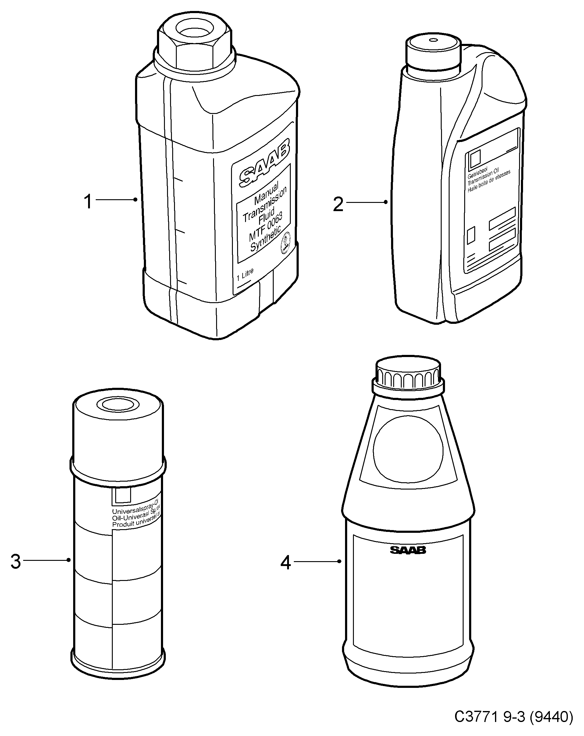 Chevrolet 93160548 - Central Hydraulic Oil onlydrive.pro