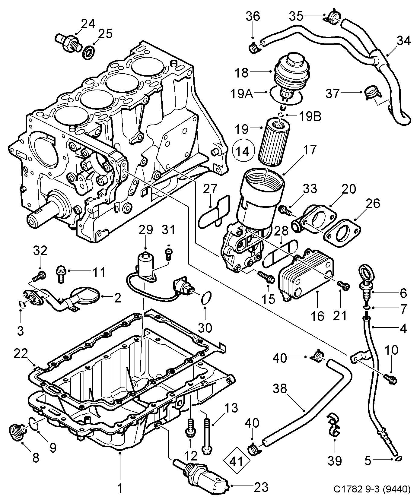 SAAB 24 43 6779 - Tunnistin, jäähdytysnesteen lämpötila onlydrive.pro