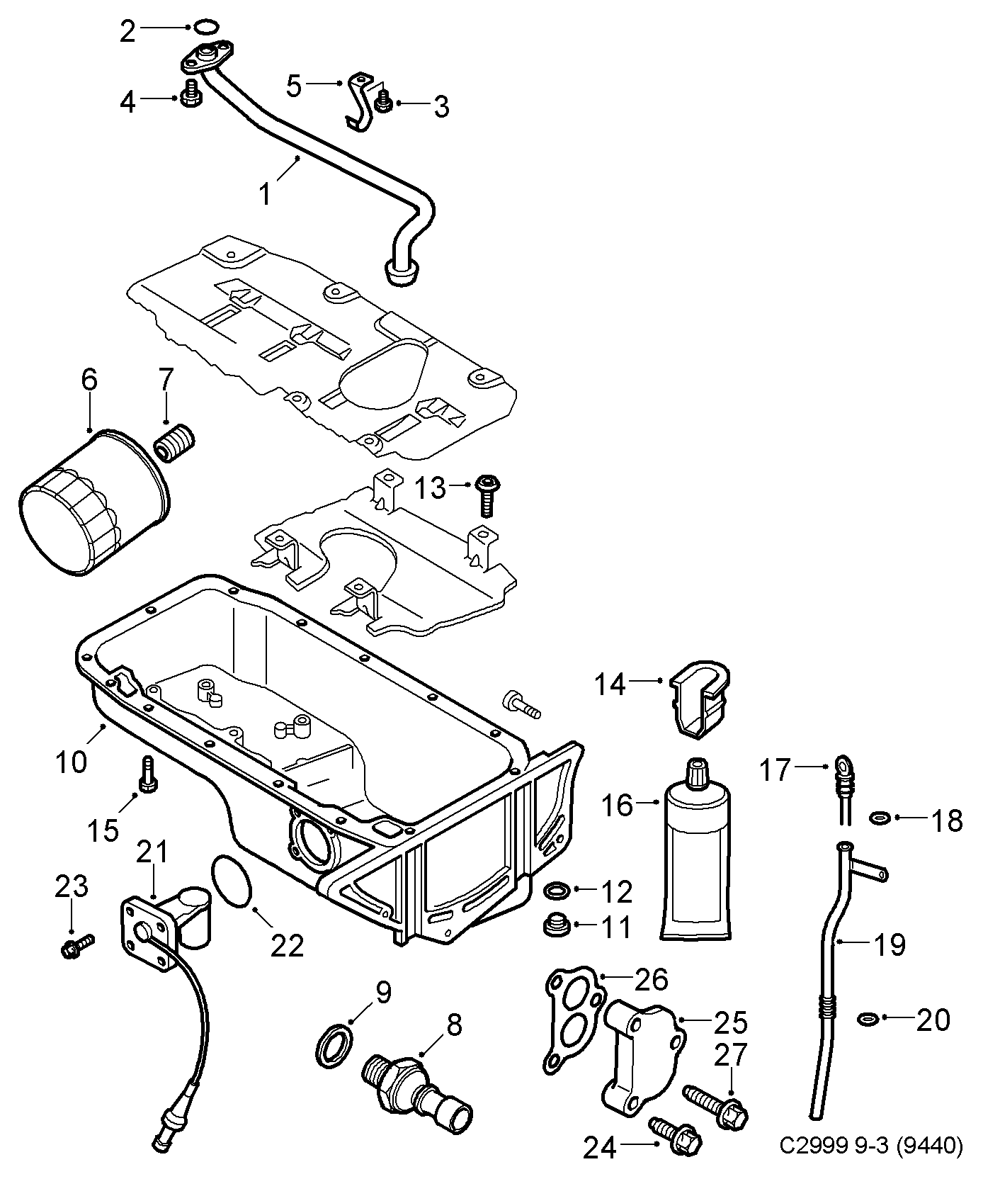 Opel 93183723 - Öljynsuodatin onlydrive.pro