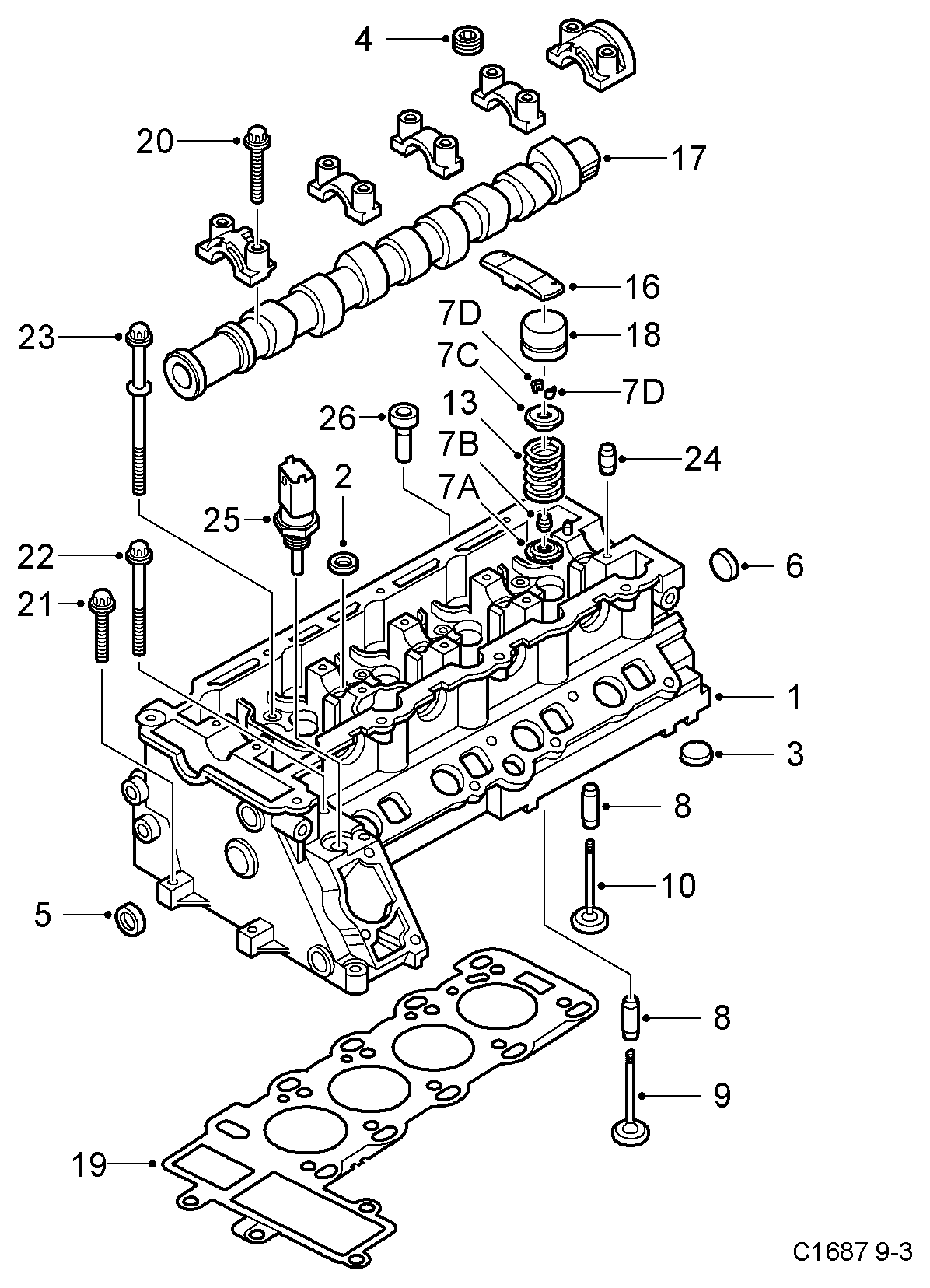 Chevrolet 90541937 - Sensor, coolant temperature onlydrive.pro