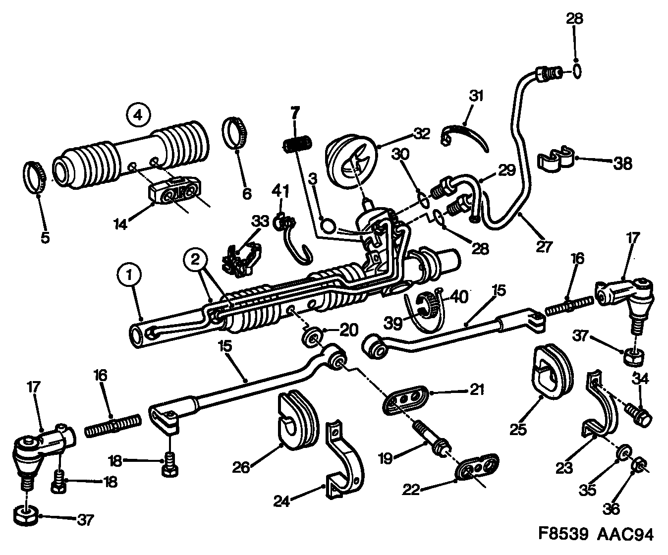 Opel 42 42 749 - Tie Rod End onlydrive.pro