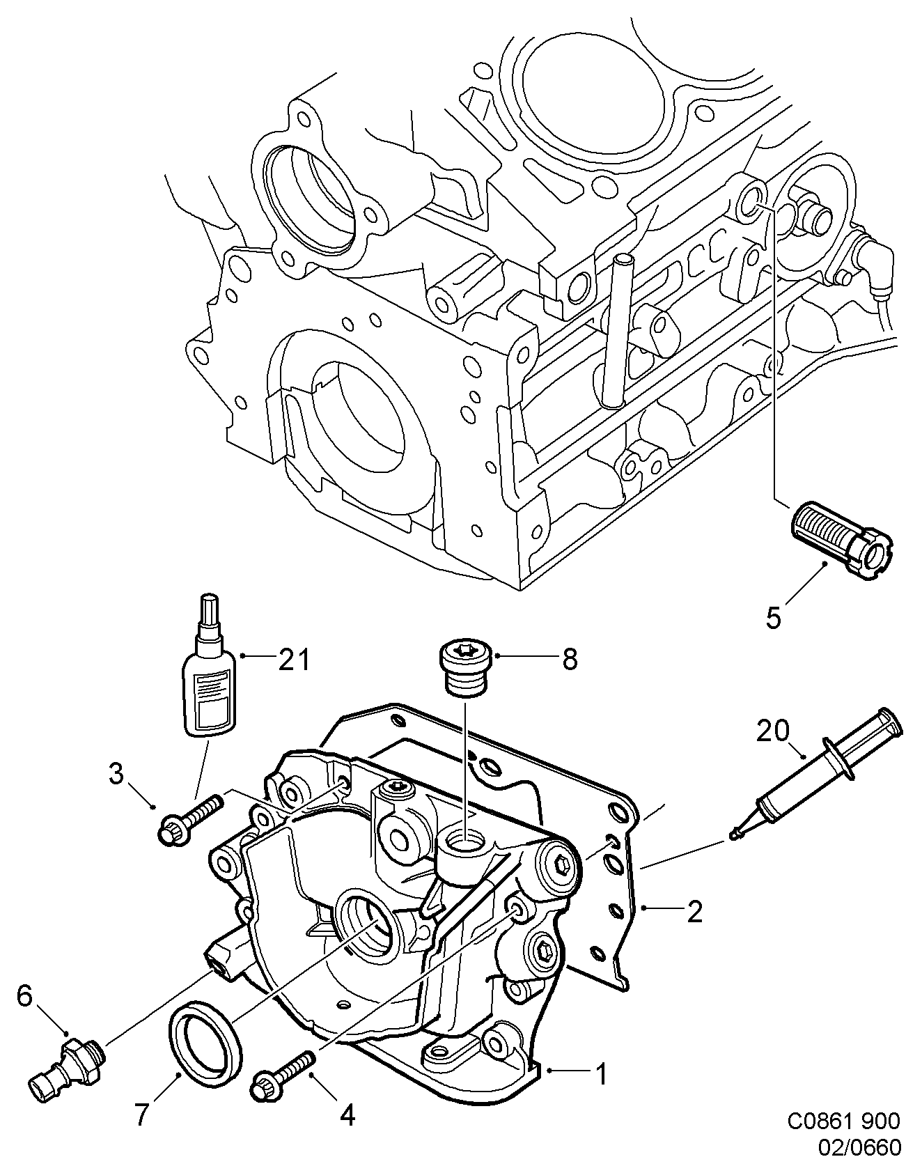 SAAB 4504585 - Sender Unit, oil pressure onlydrive.pro