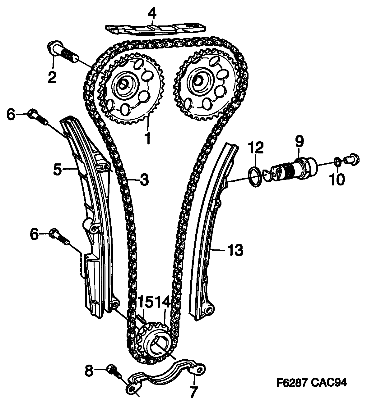 Opel 91 15 197 - Transmission - 4-cylinder, (1994-1998) , 4-cyl: 1 pcs. onlydrive.pro