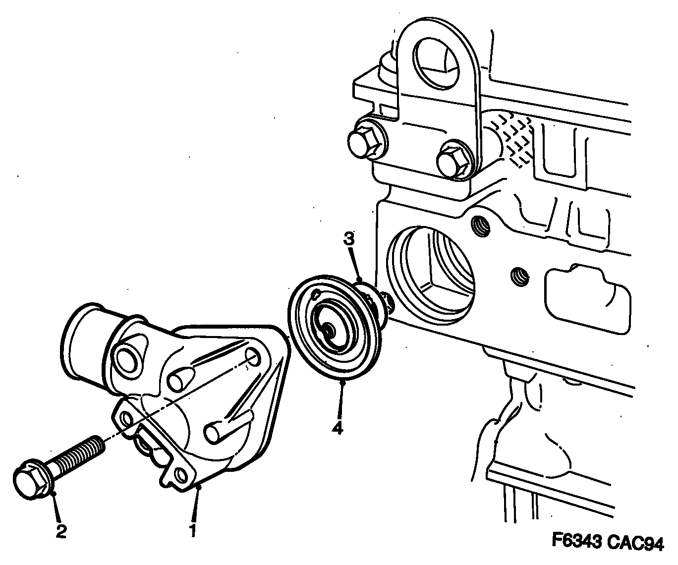 SAAB 9143934 - Termostatas, aušinimo skystis onlydrive.pro