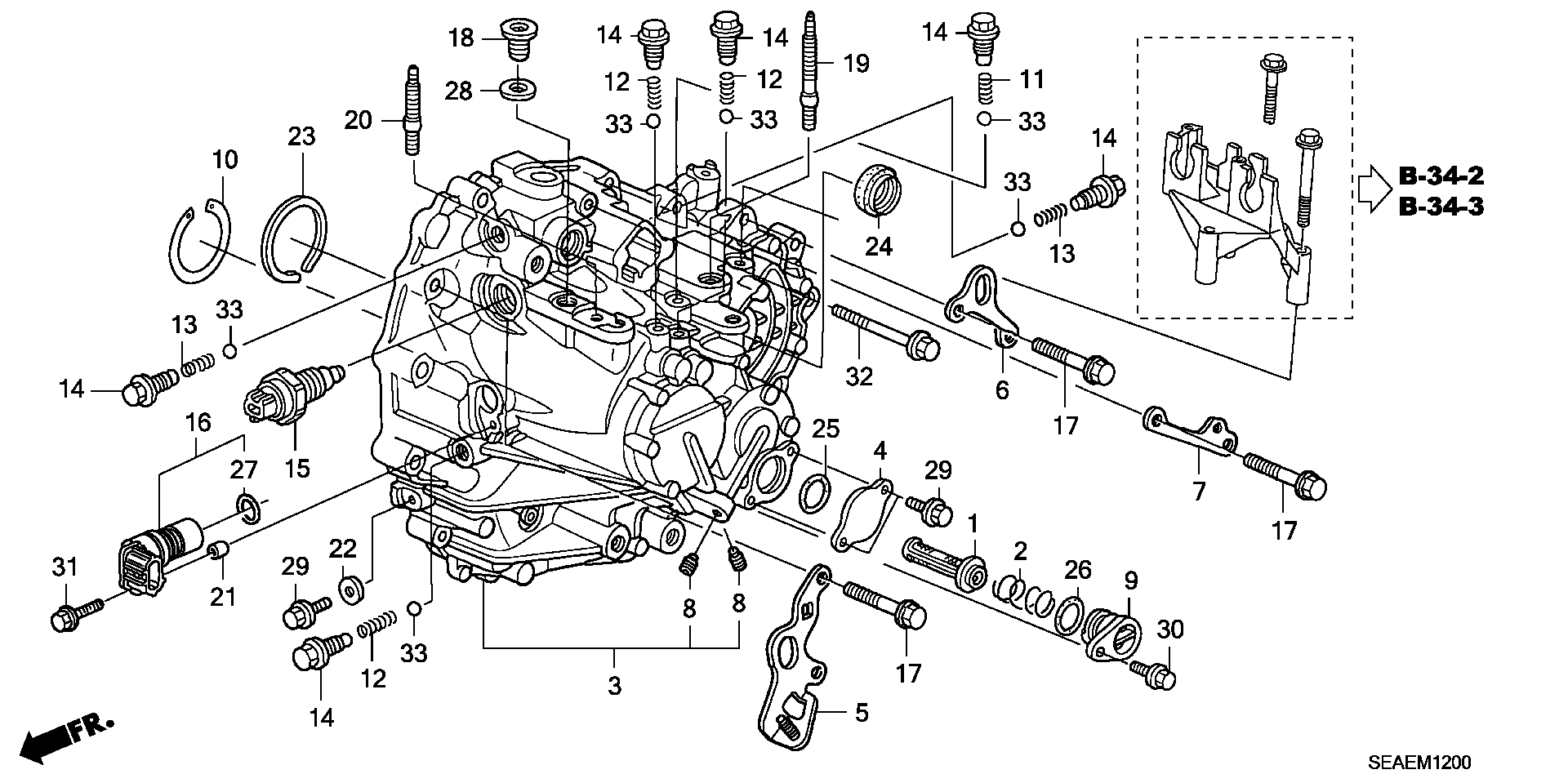 Honda 91307PR8005 - Прокладка, масляный насос onlydrive.pro