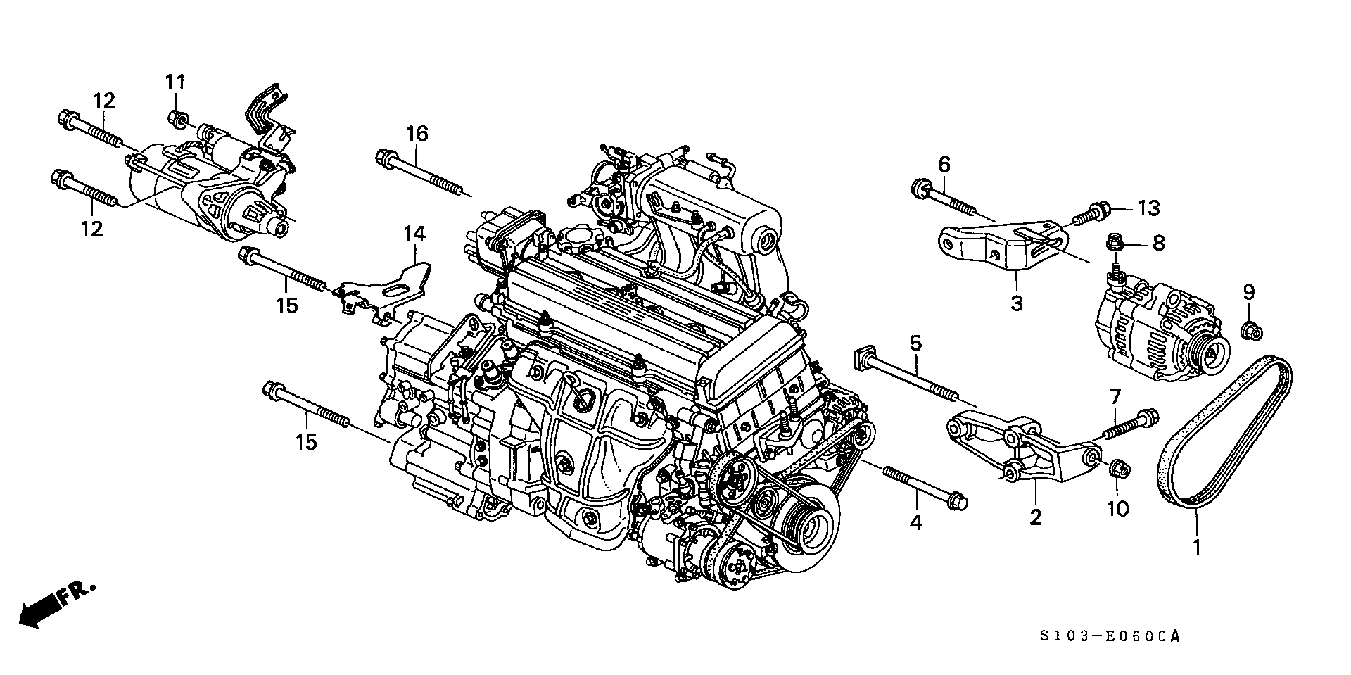 Honda 31110-P3F-004 - Moniurahihna onlydrive.pro