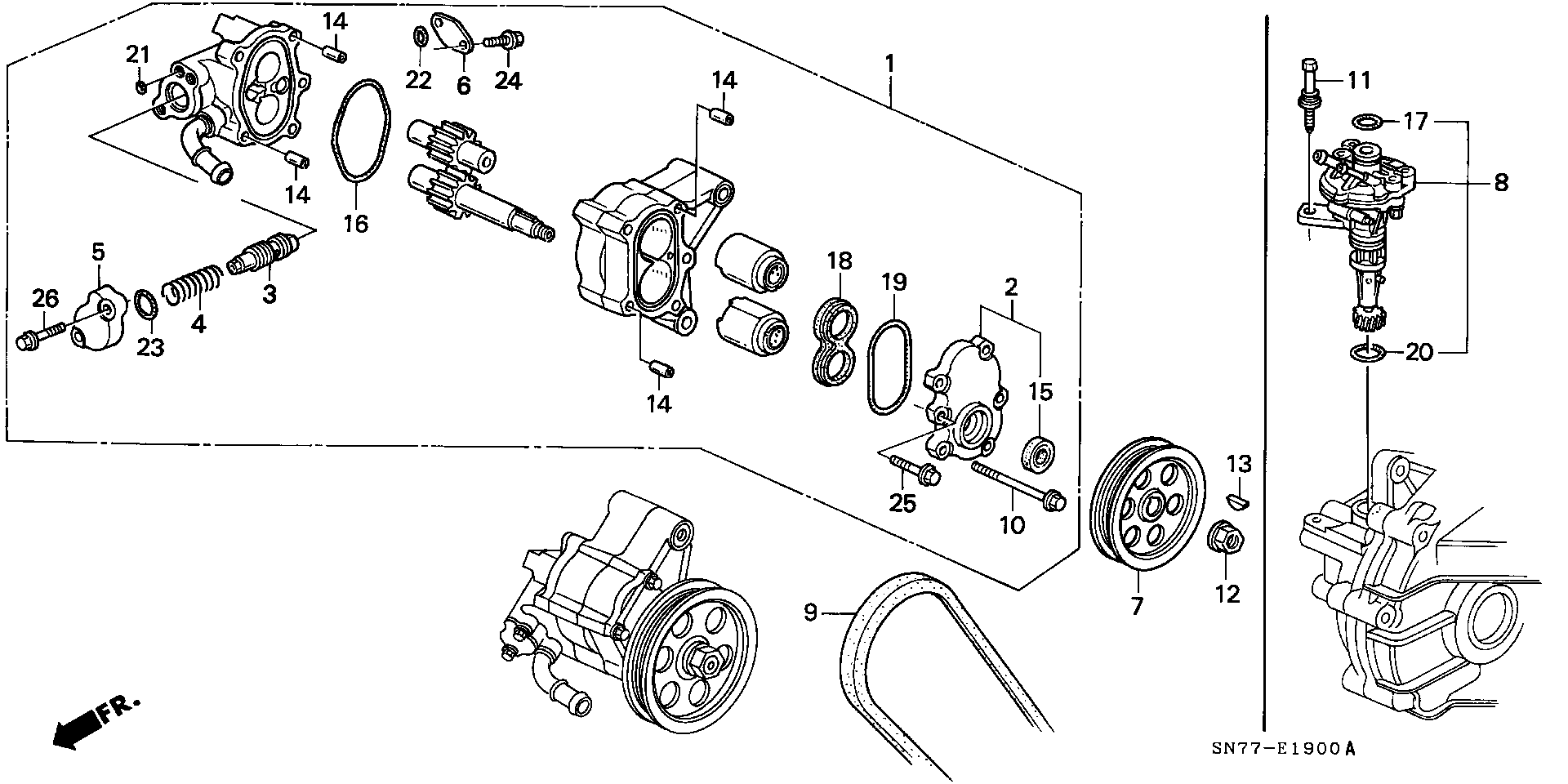 Honda 56992-P45-G01 - Moniurahihna onlydrive.pro