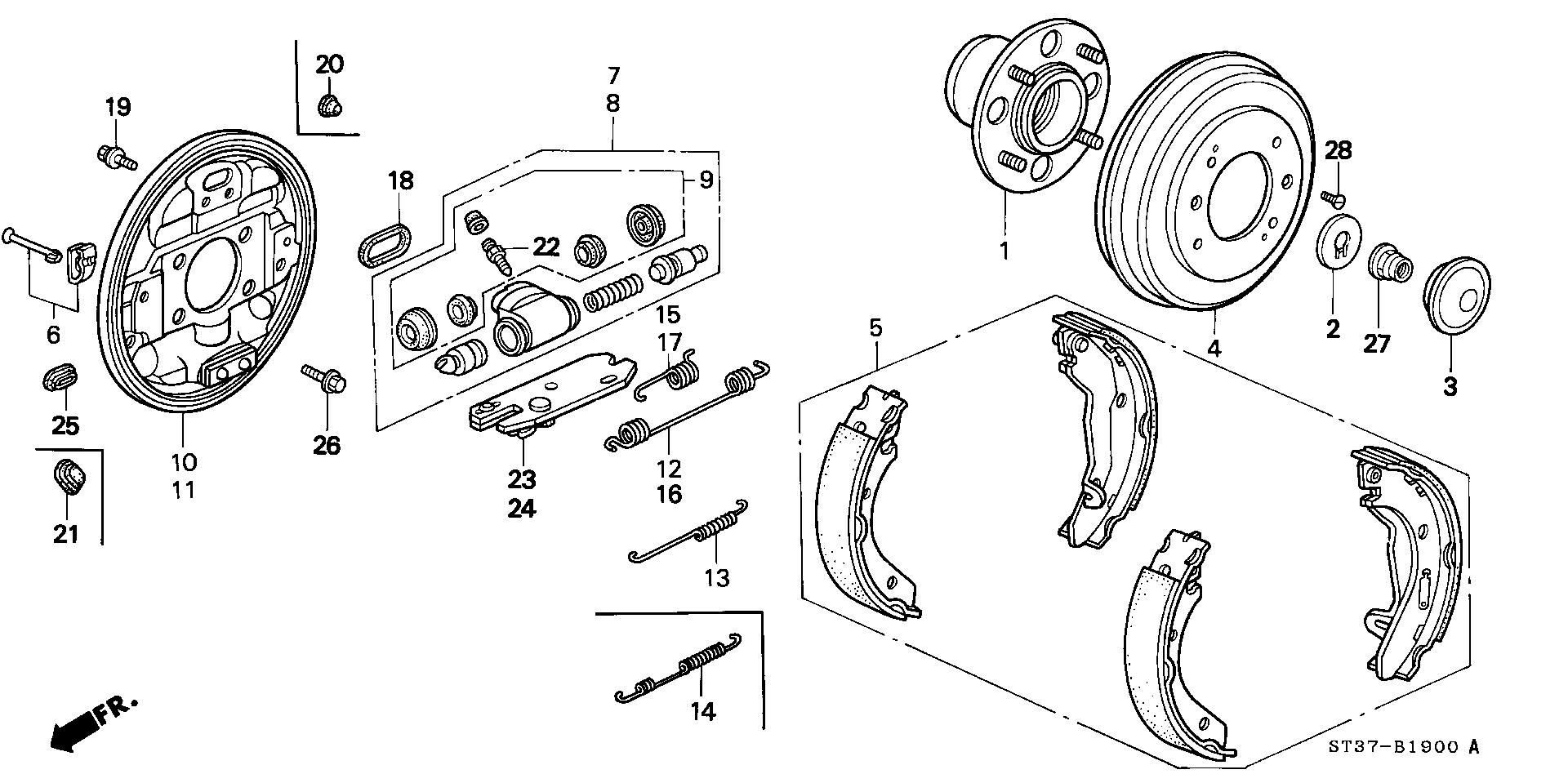 Honda 43300ST3E01 - Колесный тормозной цилиндр onlydrive.pro