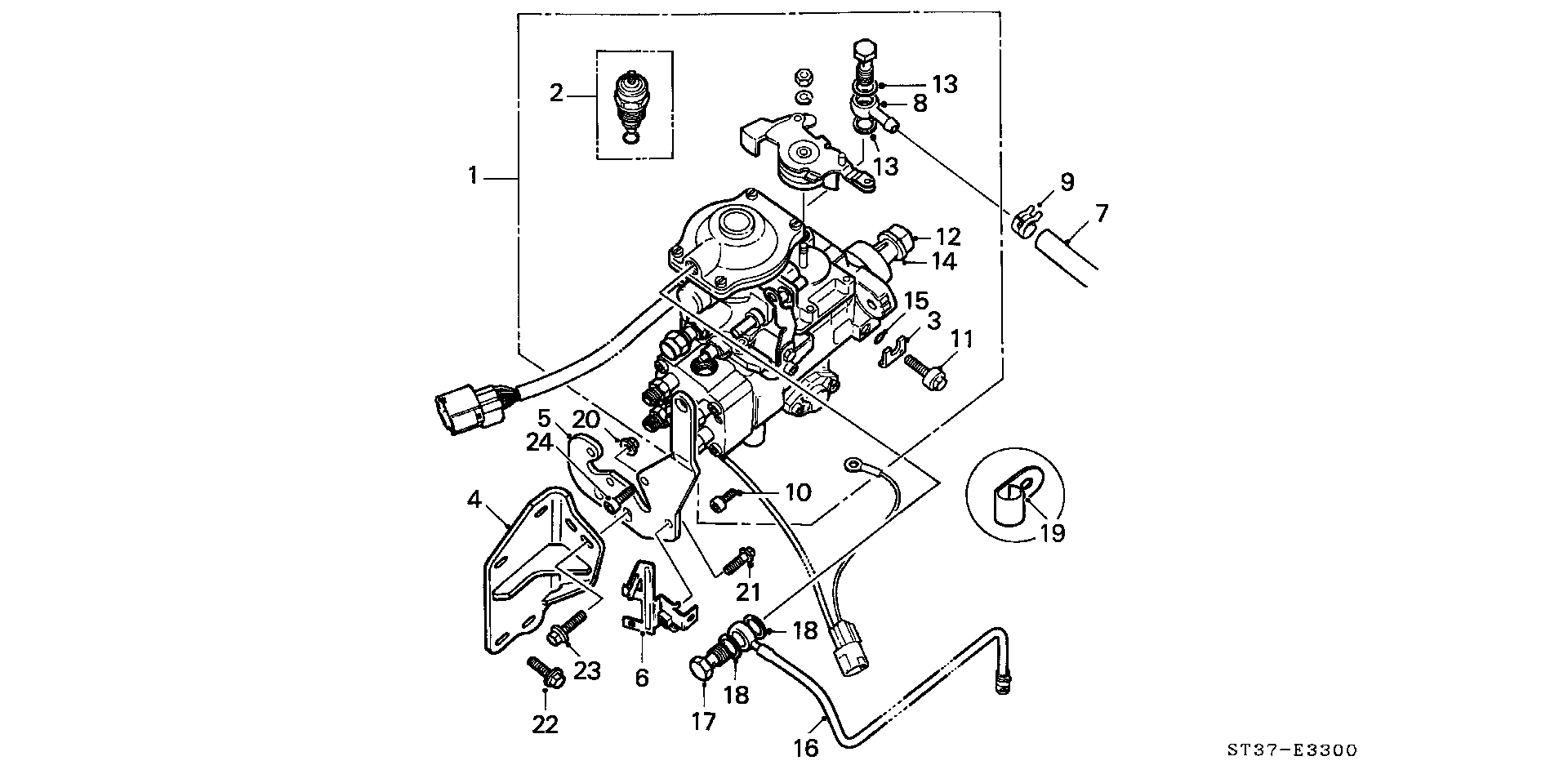 Honda 16340P5TG00 - Fuel Cut-off, injection system onlydrive.pro