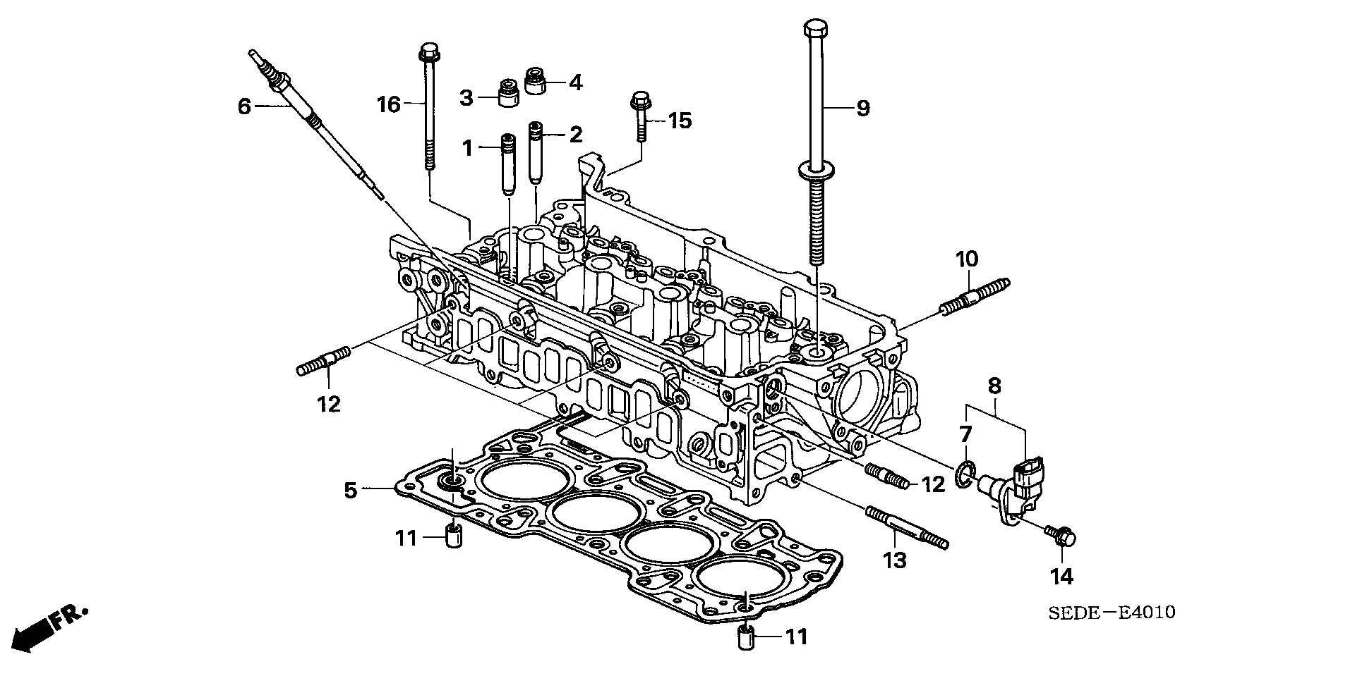 FIAT 37841-RBD-E01 - Sensor, crankshaft pulse onlydrive.pro