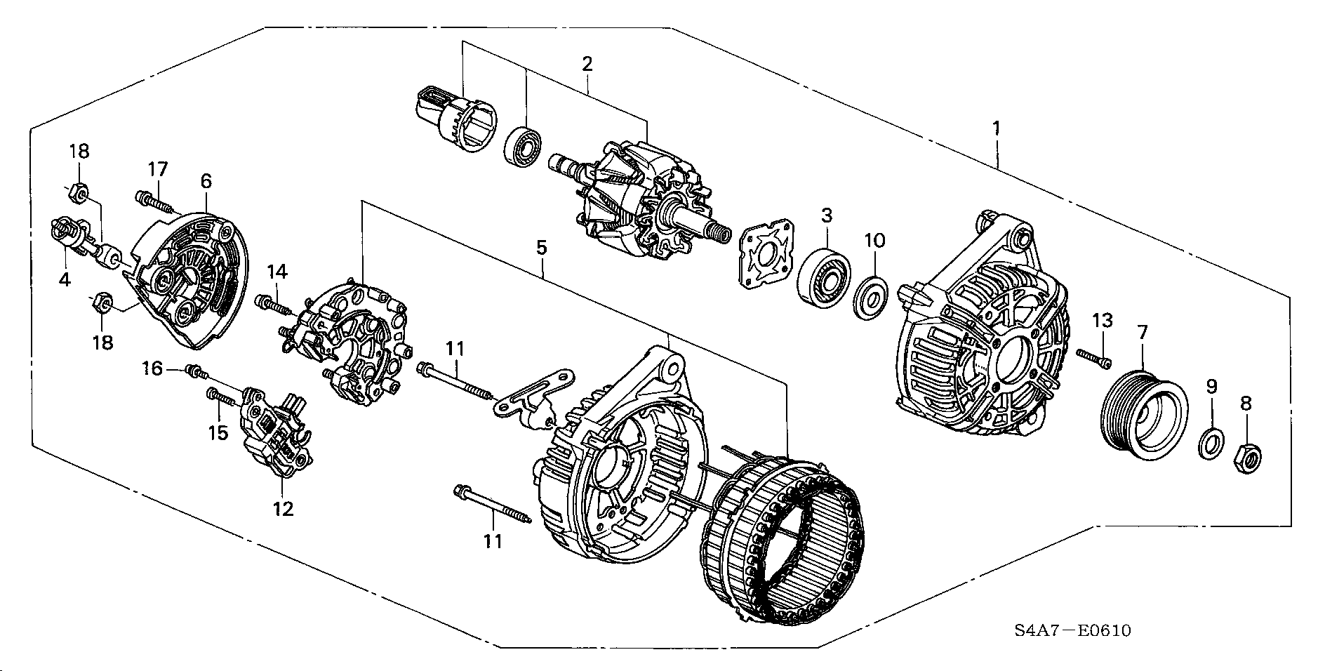 Honda 31100PDFE01 - Alternator onlydrive.pro