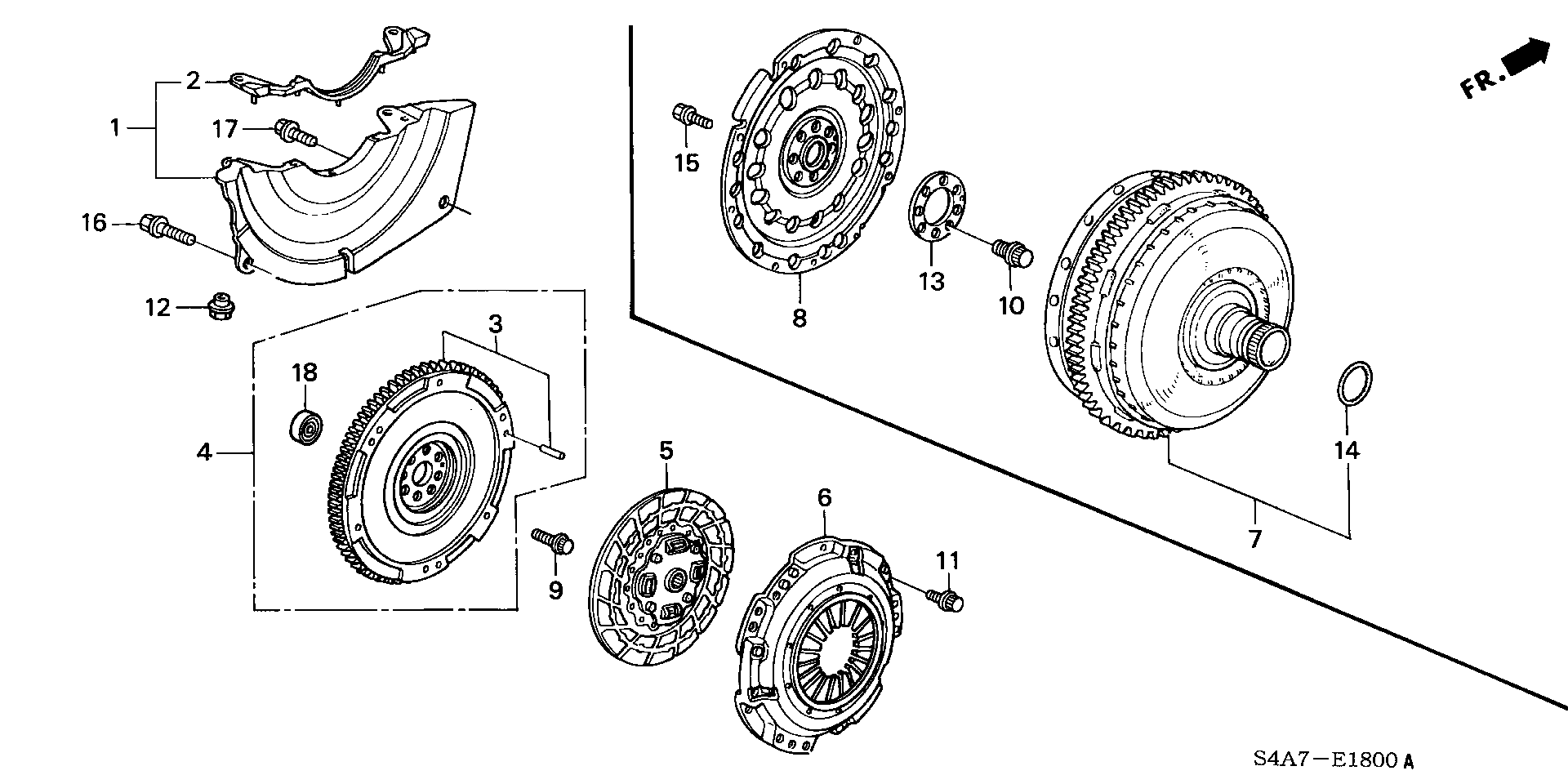 Honda 22200-PDF-014 - Sankabos diskas onlydrive.pro