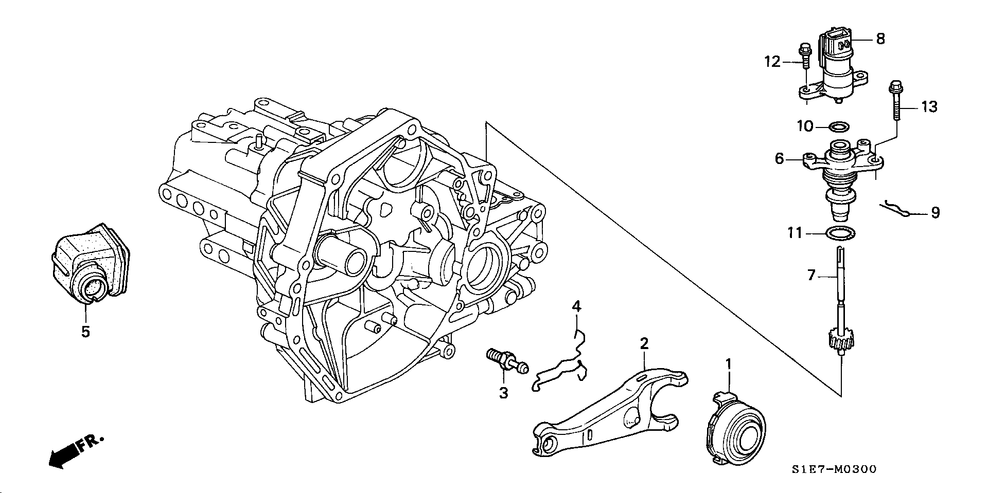 Honda 22810-P20-005 - Clutch Release Bearing onlydrive.pro