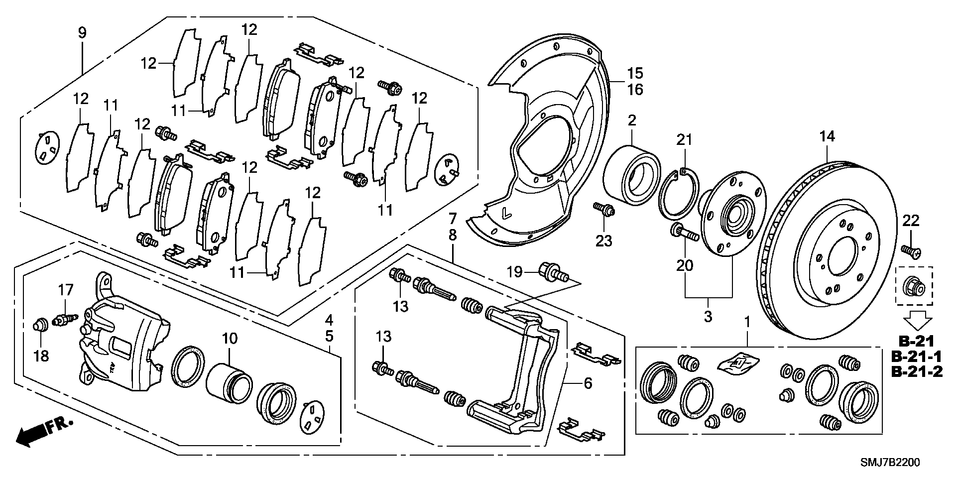 Honda 45251-SMG-E31 - Jarrulevy onlydrive.pro