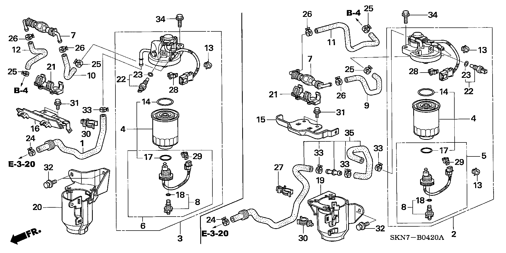 Honda 16901-RMA-E00 - Degvielas filtrs onlydrive.pro