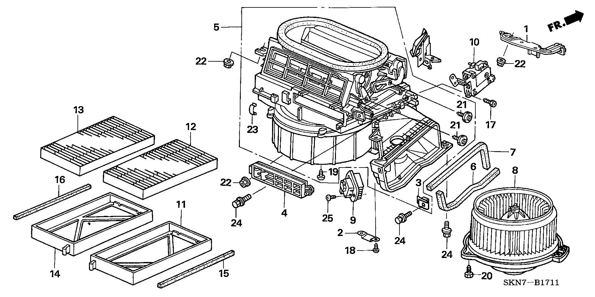 Honda 80291-SCA-E11 - Filter, interior air onlydrive.pro