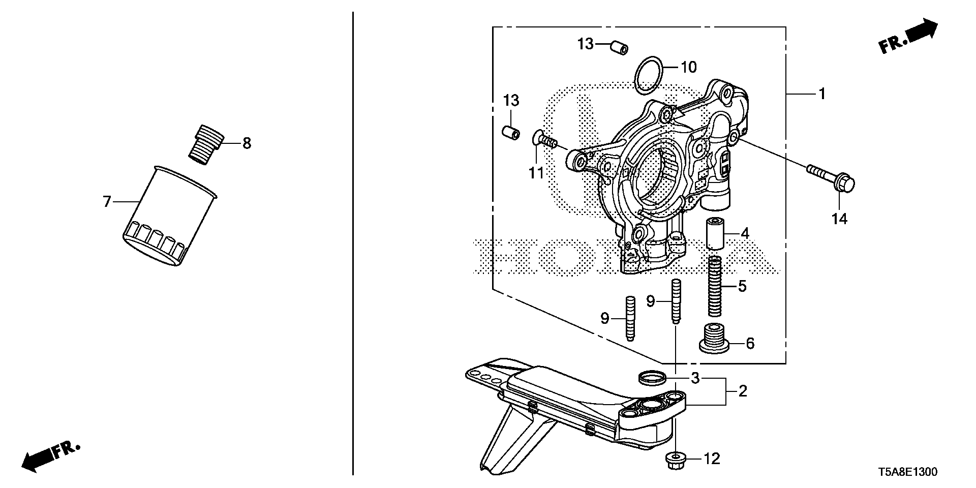 Honda 15400-RTA-003 - Oil pump/oil strainer: 001 pcs. onlydrive.pro