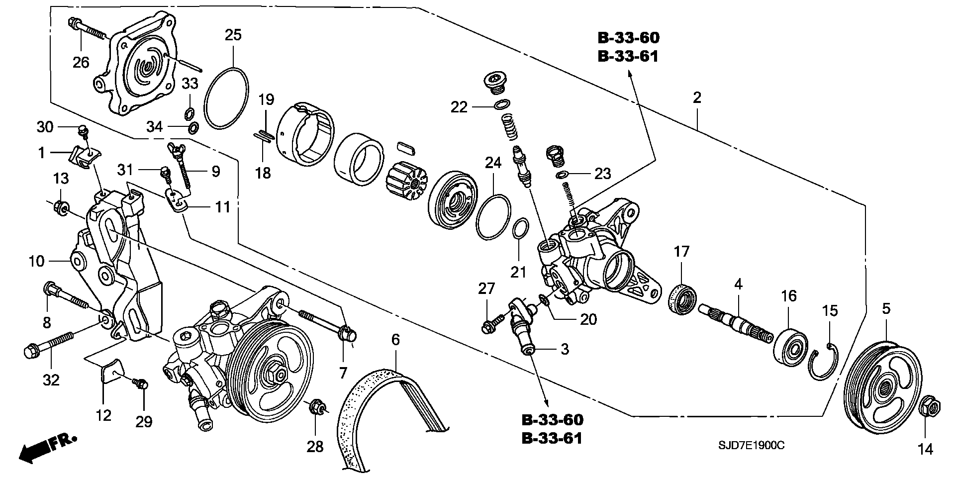 Honda 91345-RJL-003 - Tihend,sisselaskekollektor onlydrive.pro