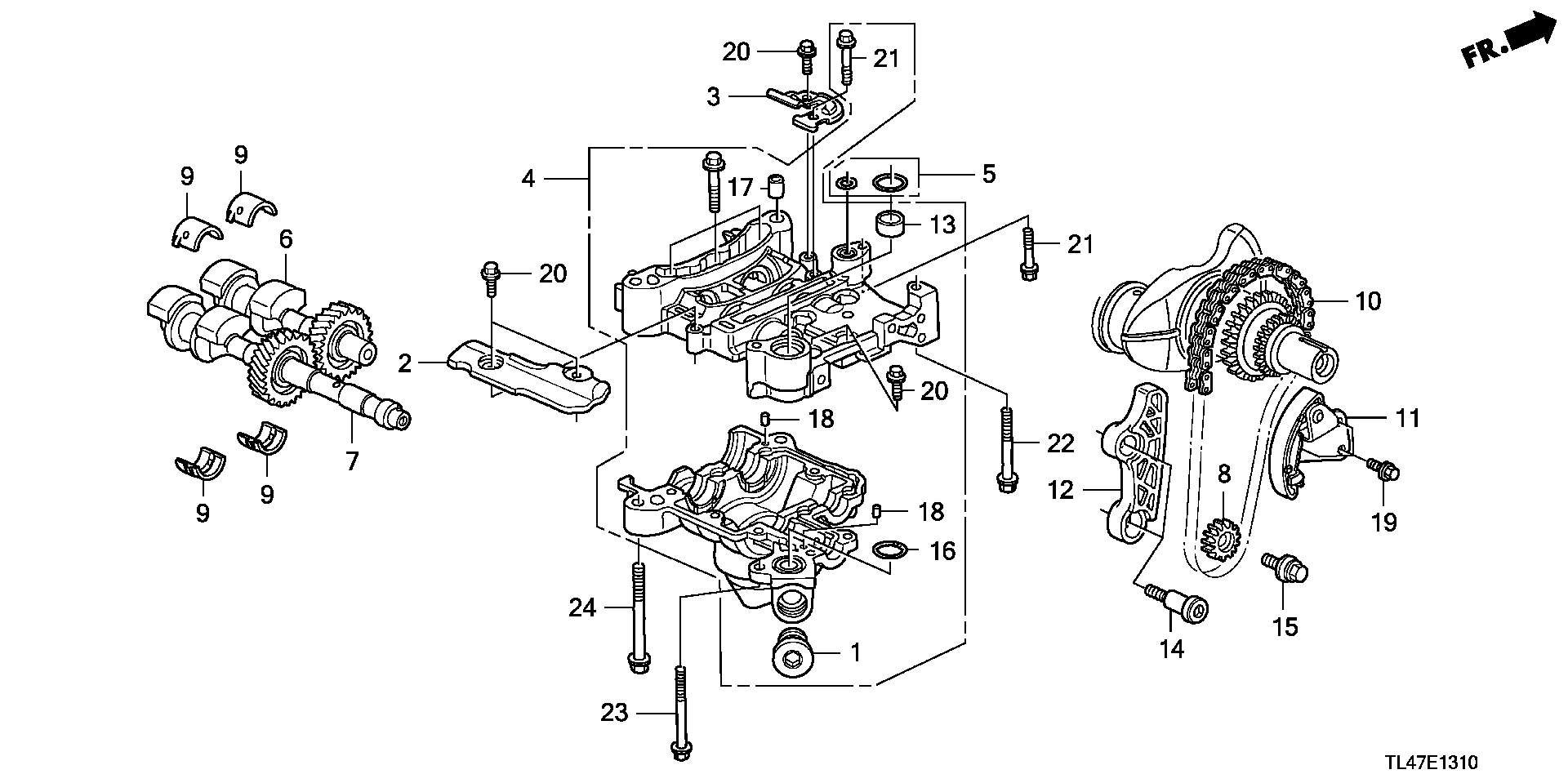 Honda 13460RZP003 - Timing Chain Kit onlydrive.pro