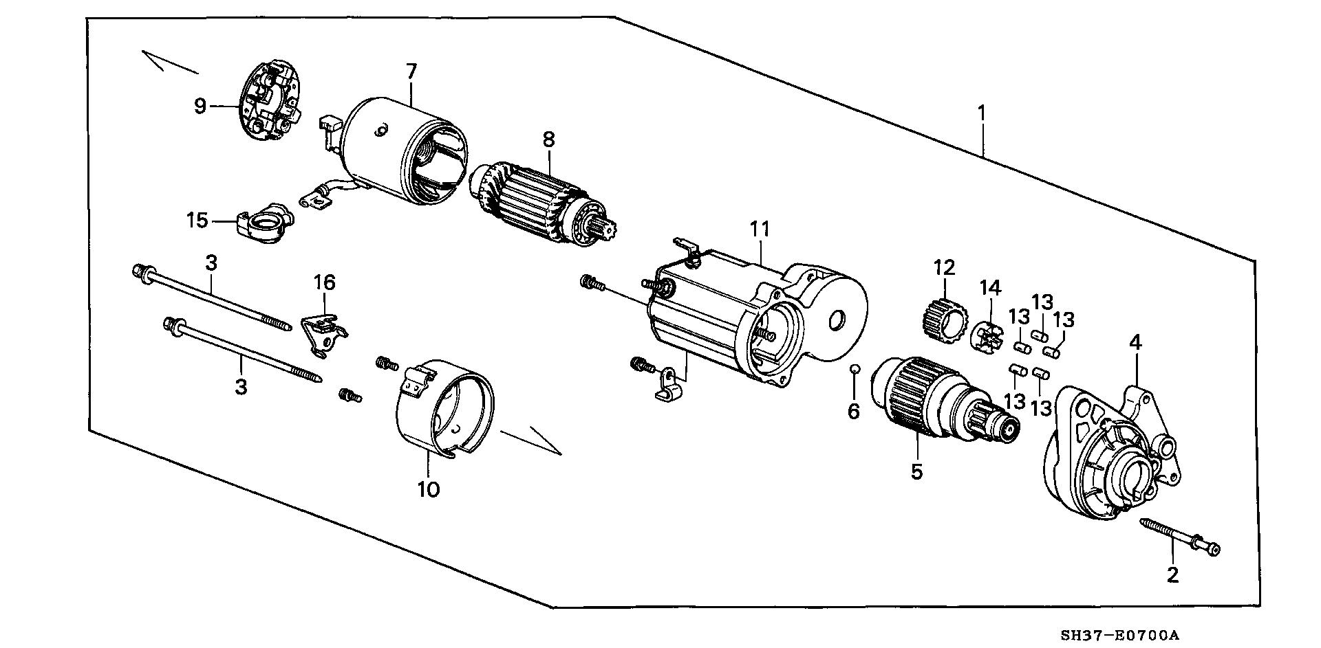 Honda 31 200-PM3-003 - Starter onlydrive.pro