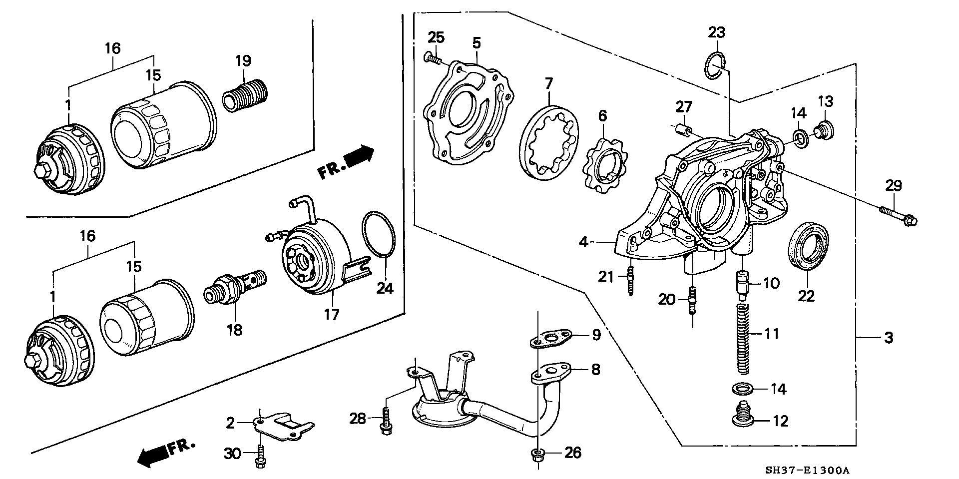 Honda 91212PE1721 - Shaft Seal, crankshaft onlydrive.pro