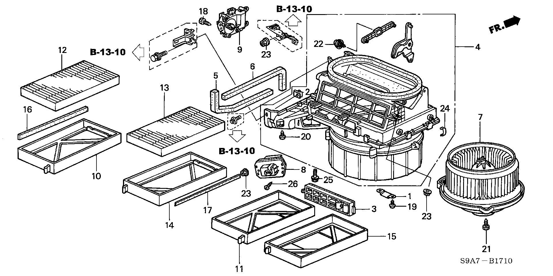 Honda 80292-SCA-E11 - Filter, interior air onlydrive.pro