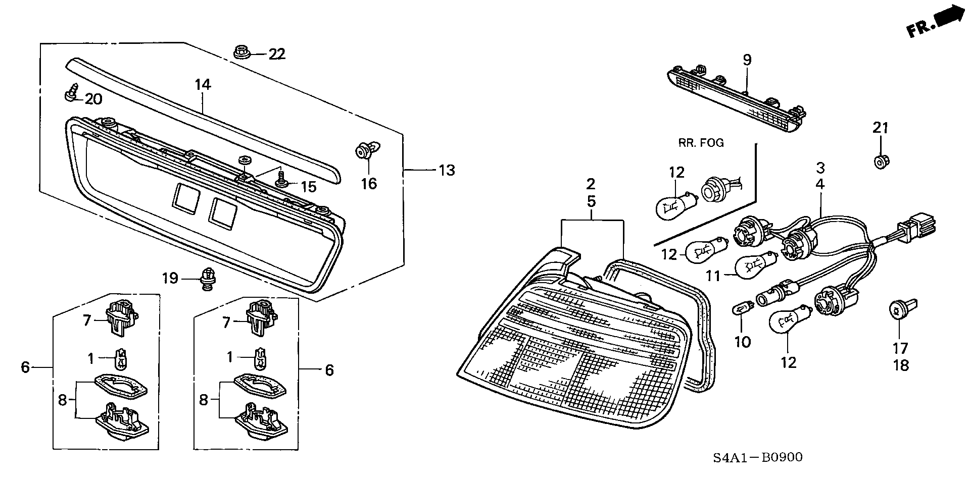 Honda 33301-SA0-741 - Lemputė, prietaisų skydelio apšvietimas onlydrive.pro