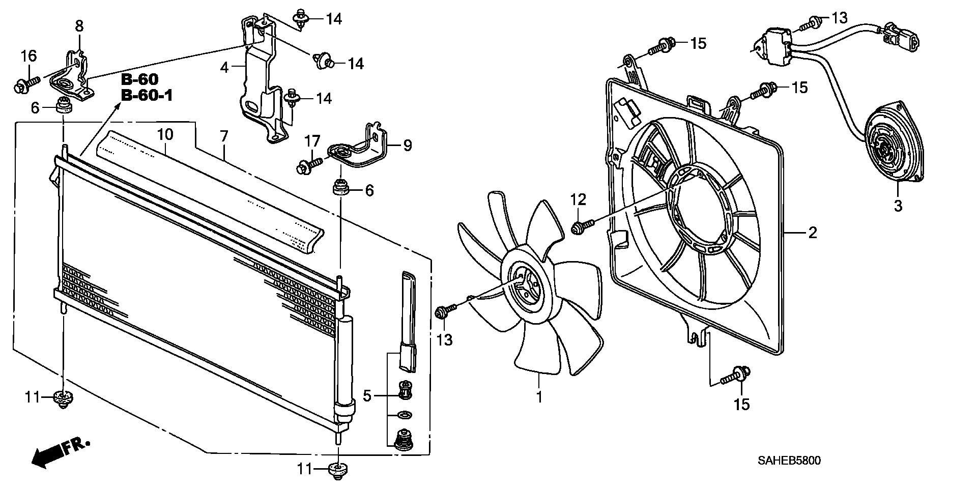 Honda 80101SAA003 - Dryer, air conditioning onlydrive.pro