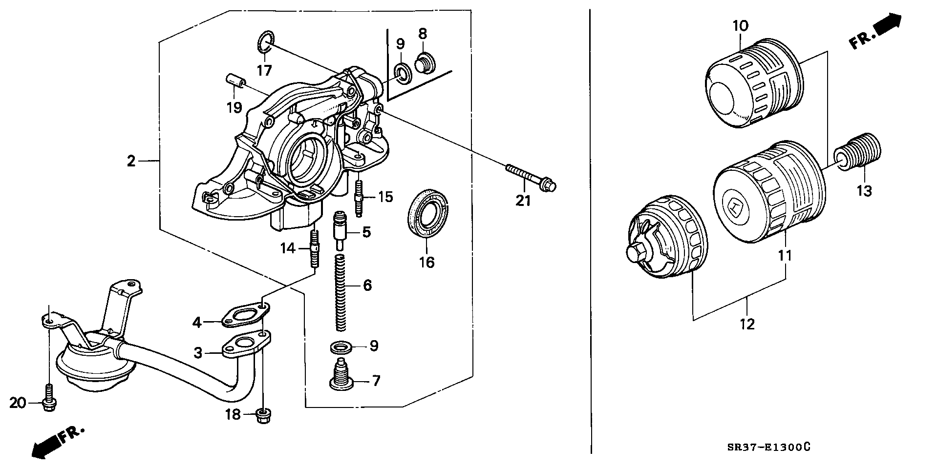 Honda 15400-PH1-F02 - Eļļas filtrs onlydrive.pro