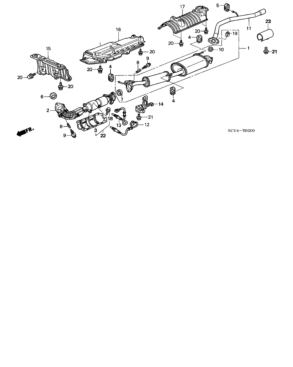 Honda 36532-PZD-A01 - Oxygen, Lambda Sensor onlydrive.pro