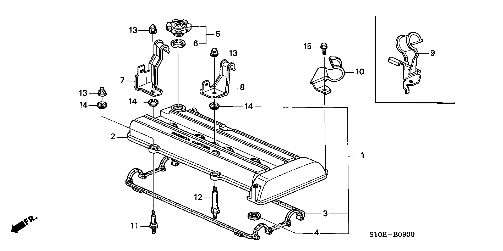 Honda 12341-PR4-A00 - Gasket, cylinder head cover onlydrive.pro