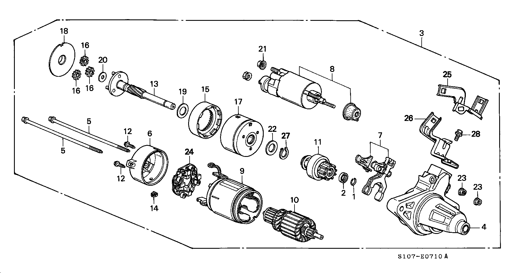 Honda 31200-P3F-003 - Starter onlydrive.pro