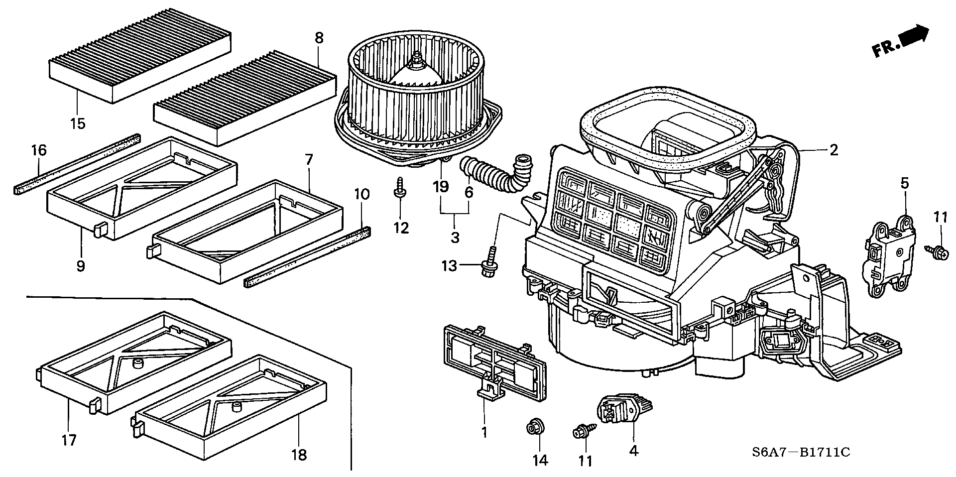 Honda 80292-SCA-G01 - Filter, interior air onlydrive.pro