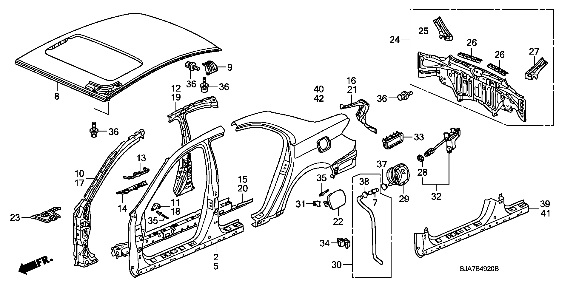 Honda 9500202080 - Exhaust System onlydrive.pro