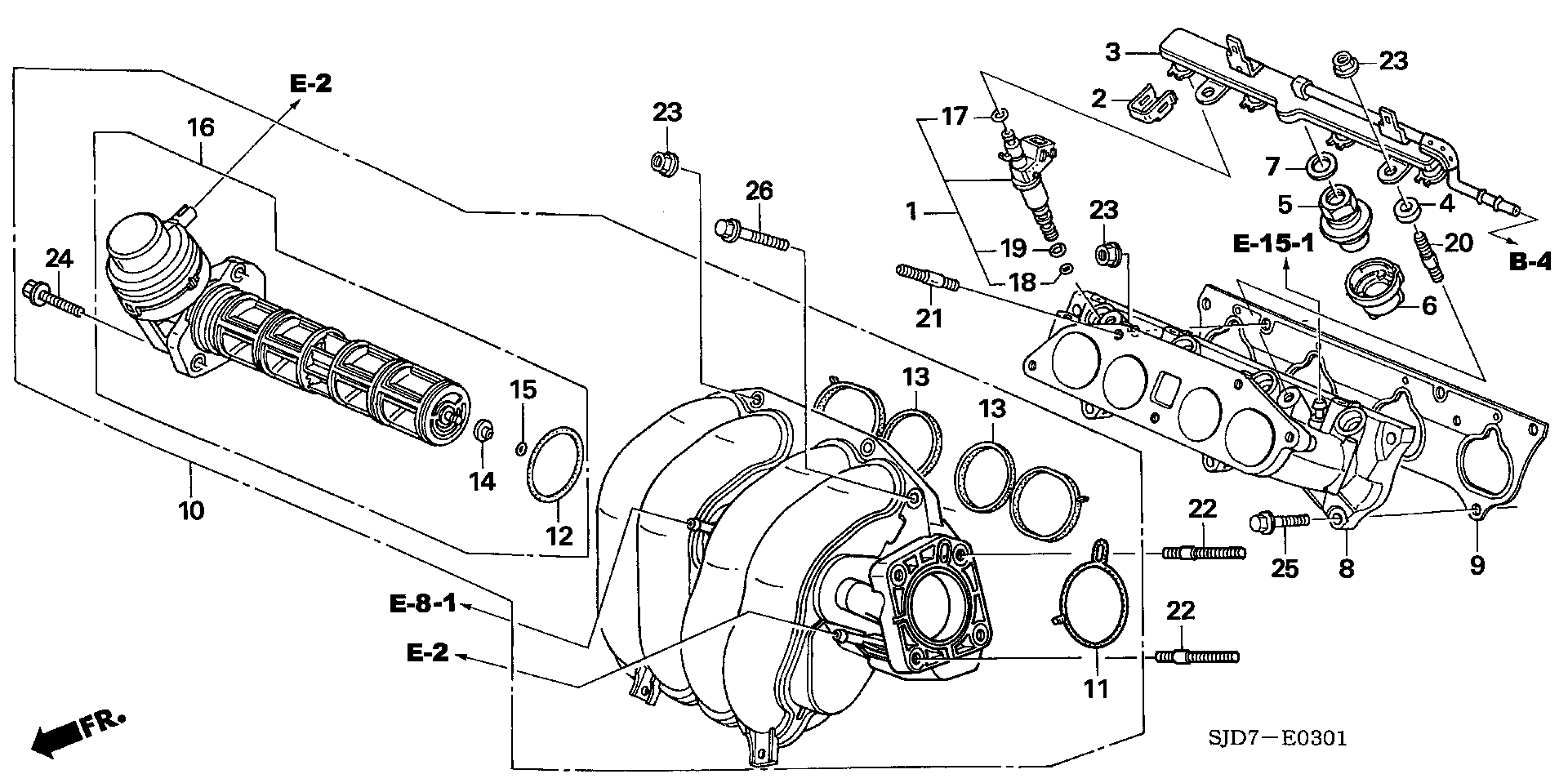 Honda 17055-PNA-004 - Gasket, intake manifold onlydrive.pro