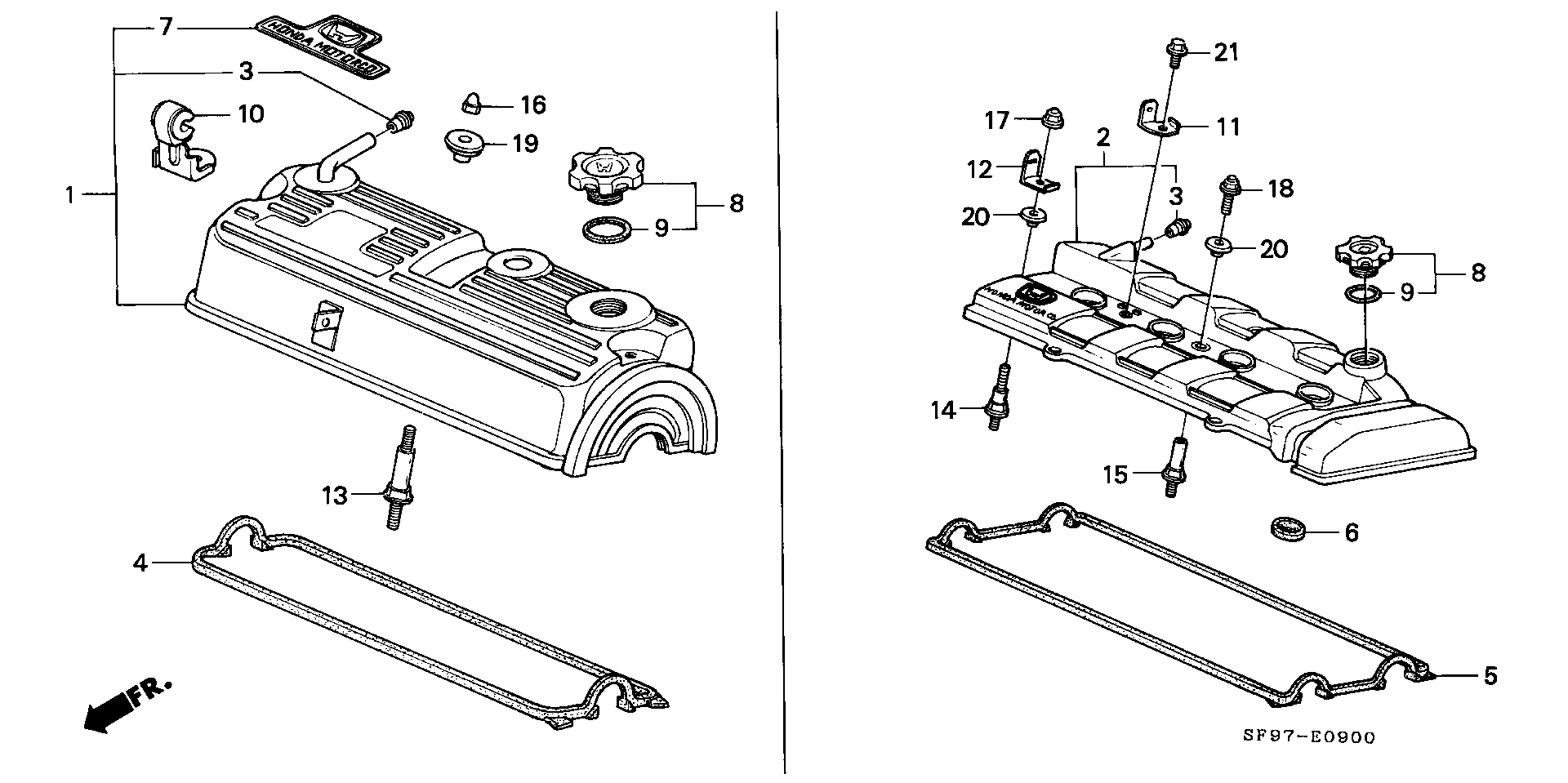 Honda 12341-PK2-010 - Gasket, cylinder head cover onlydrive.pro