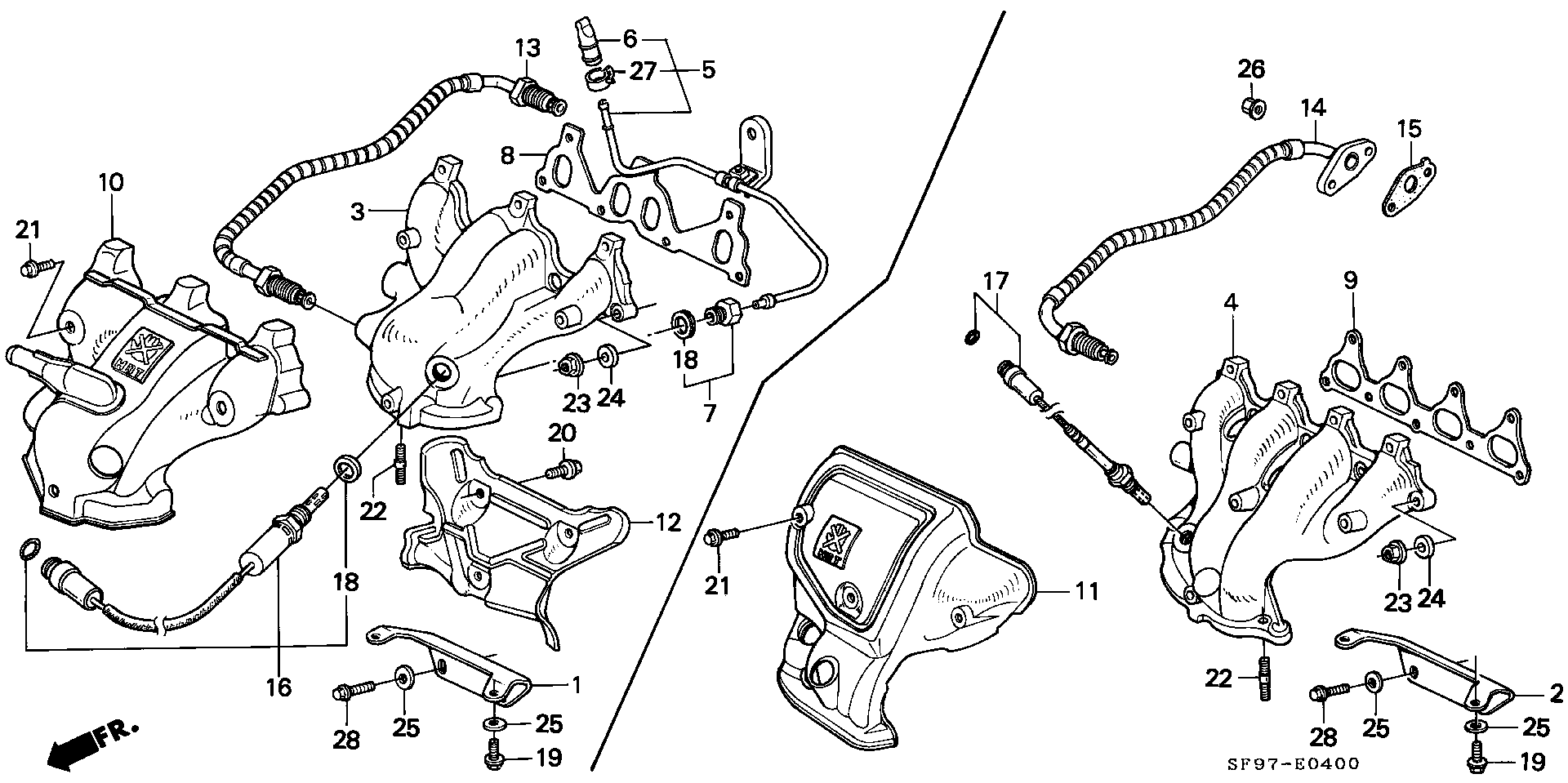 Honda 36531PK3A04 - Lambda jutiklis onlydrive.pro