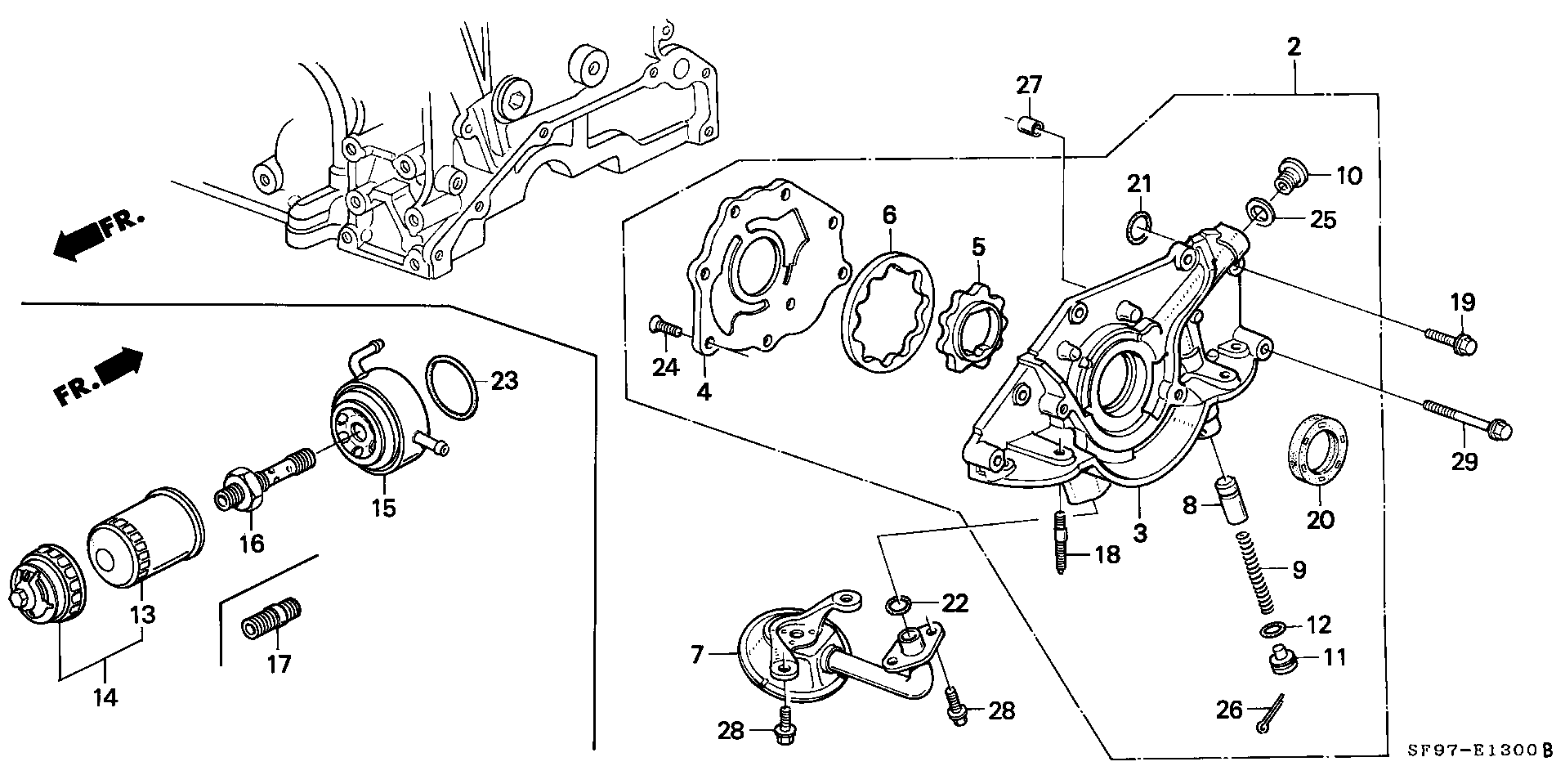 Honda 15400PR3305 - Eļļas filtrs onlydrive.pro