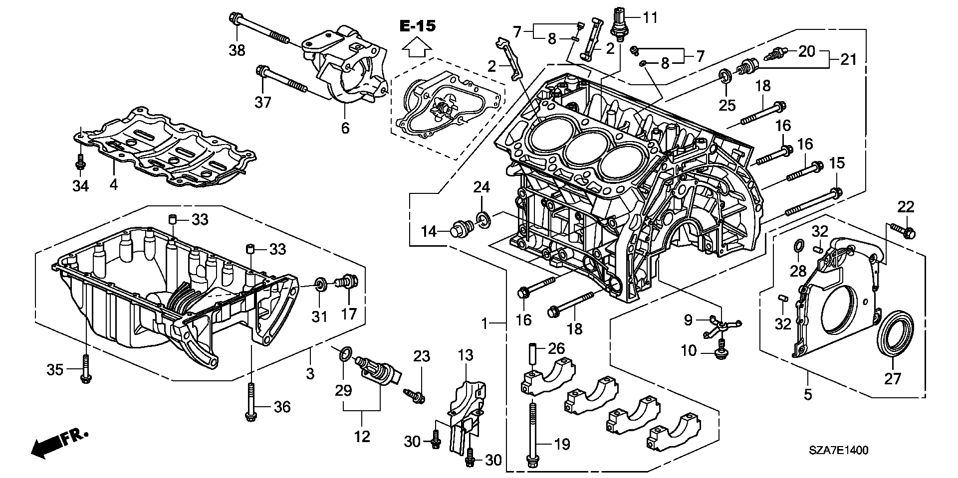 Honda 30530-RNA-A01 - Knock Sensor onlydrive.pro