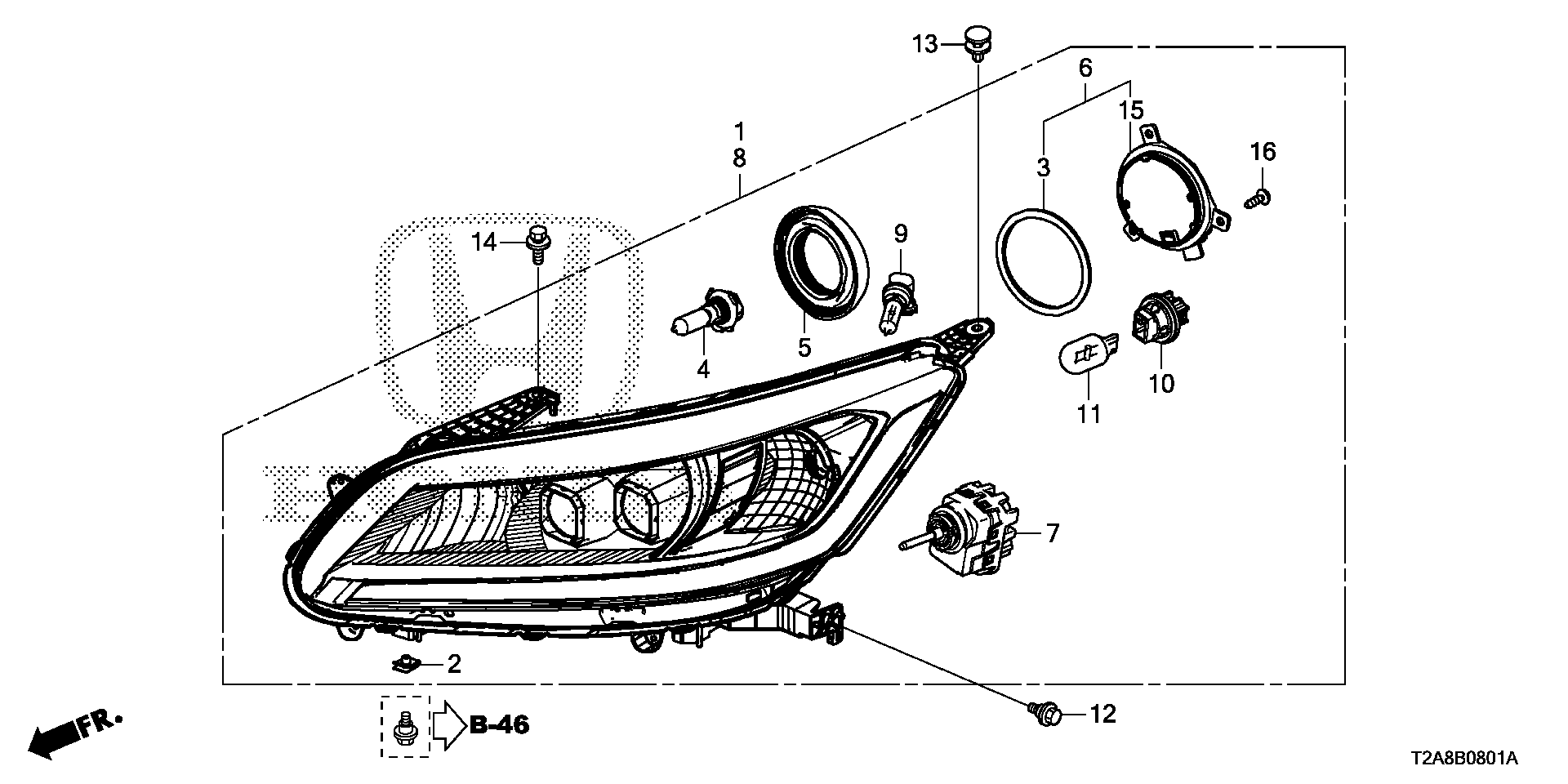 Honda 33115-TA0-A01 - Hõõgpirn,udutuled onlydrive.pro