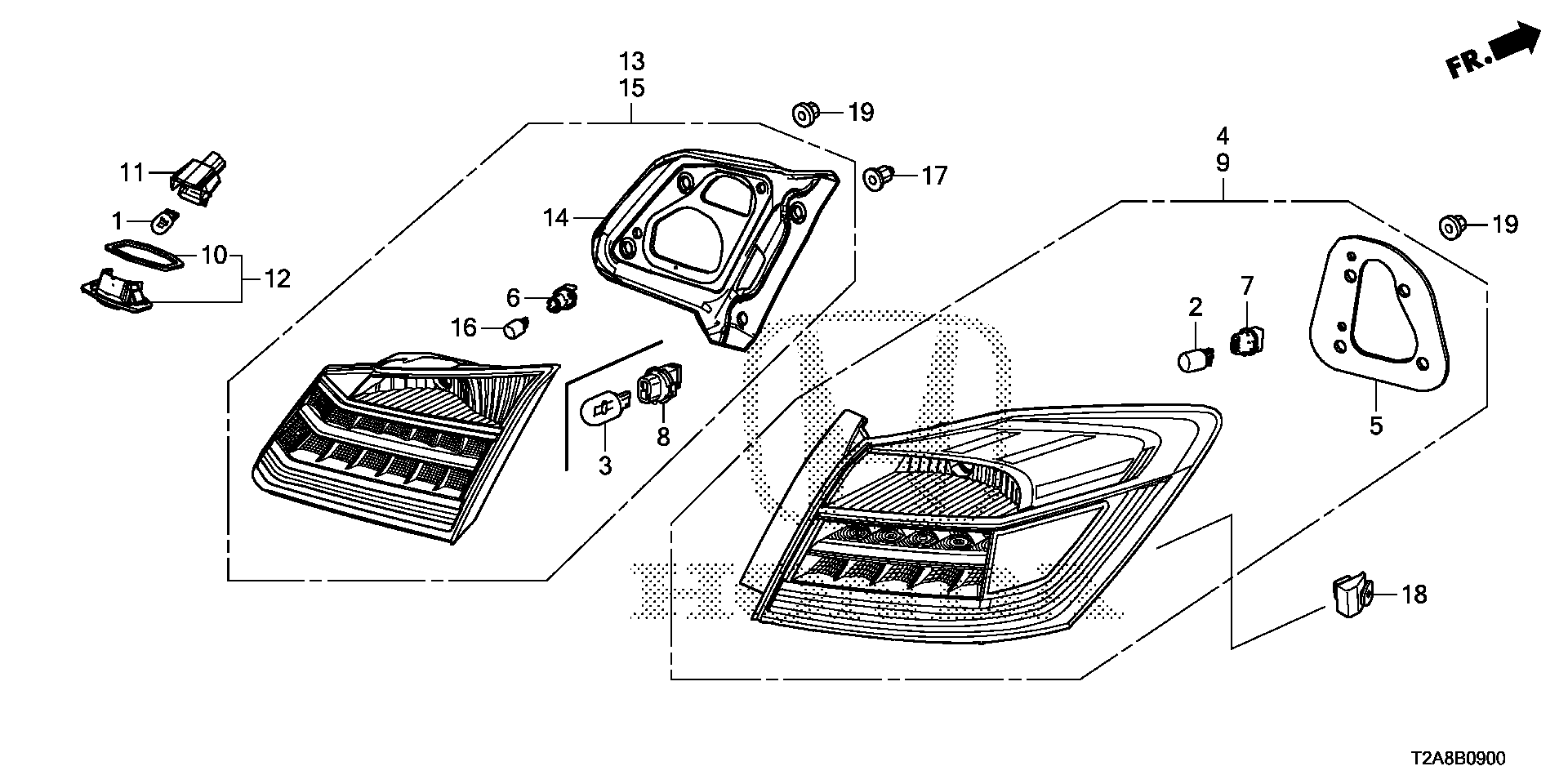 Honda 33301SNA003 - Lemputė, durų lemputė onlydrive.pro