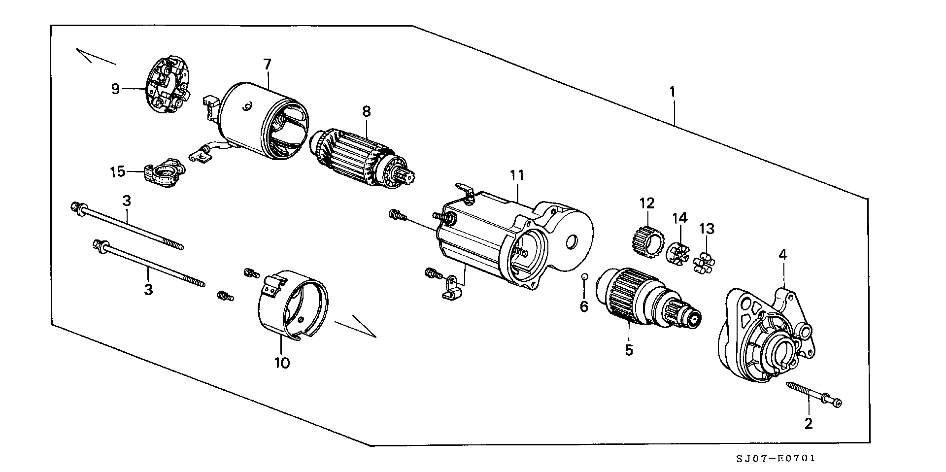 Honda 31206-657-671 - Field Winding, starter onlydrive.pro