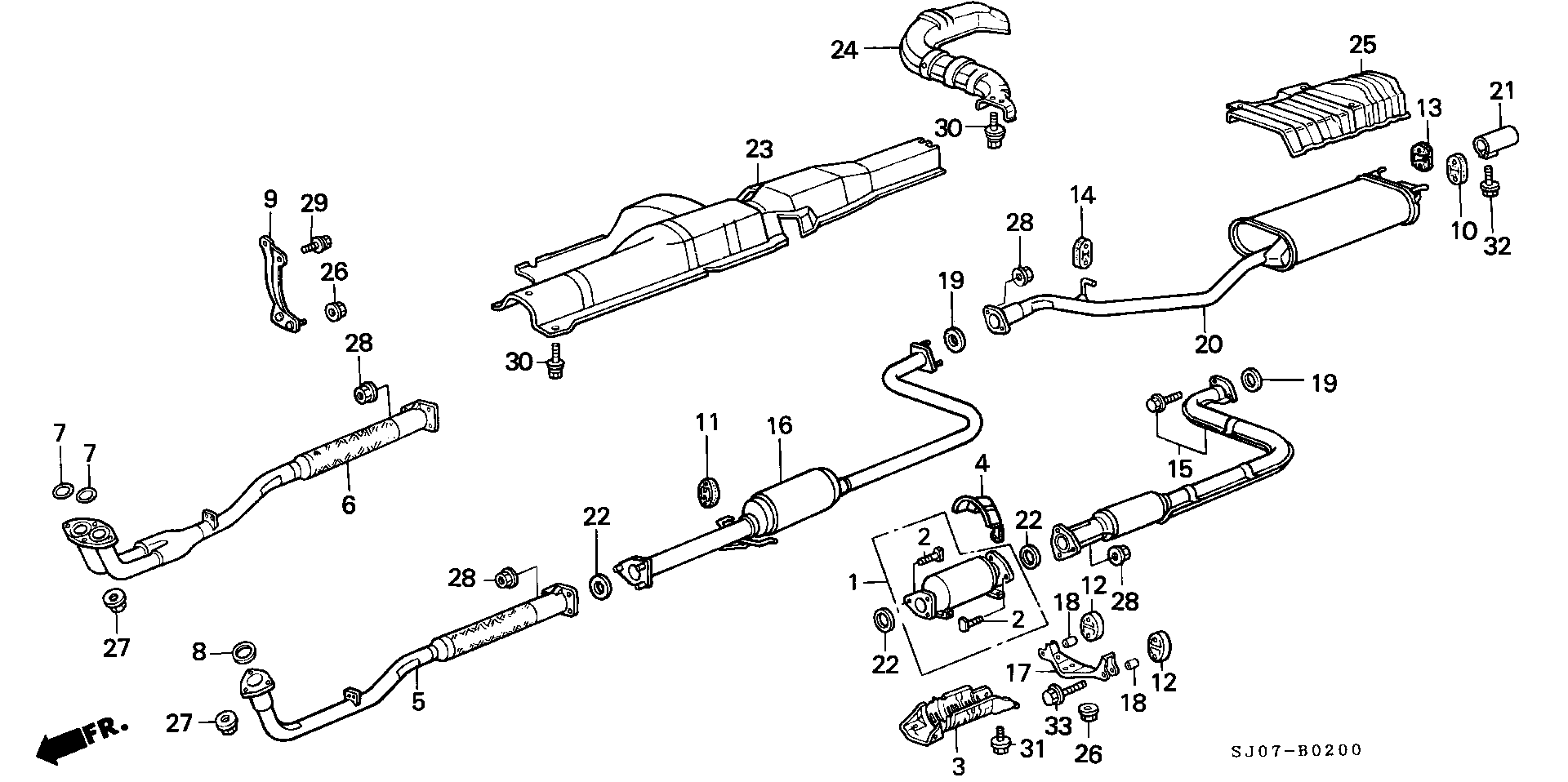 Honda 18215671000 - Bearing Bush, stabiliser onlydrive.pro