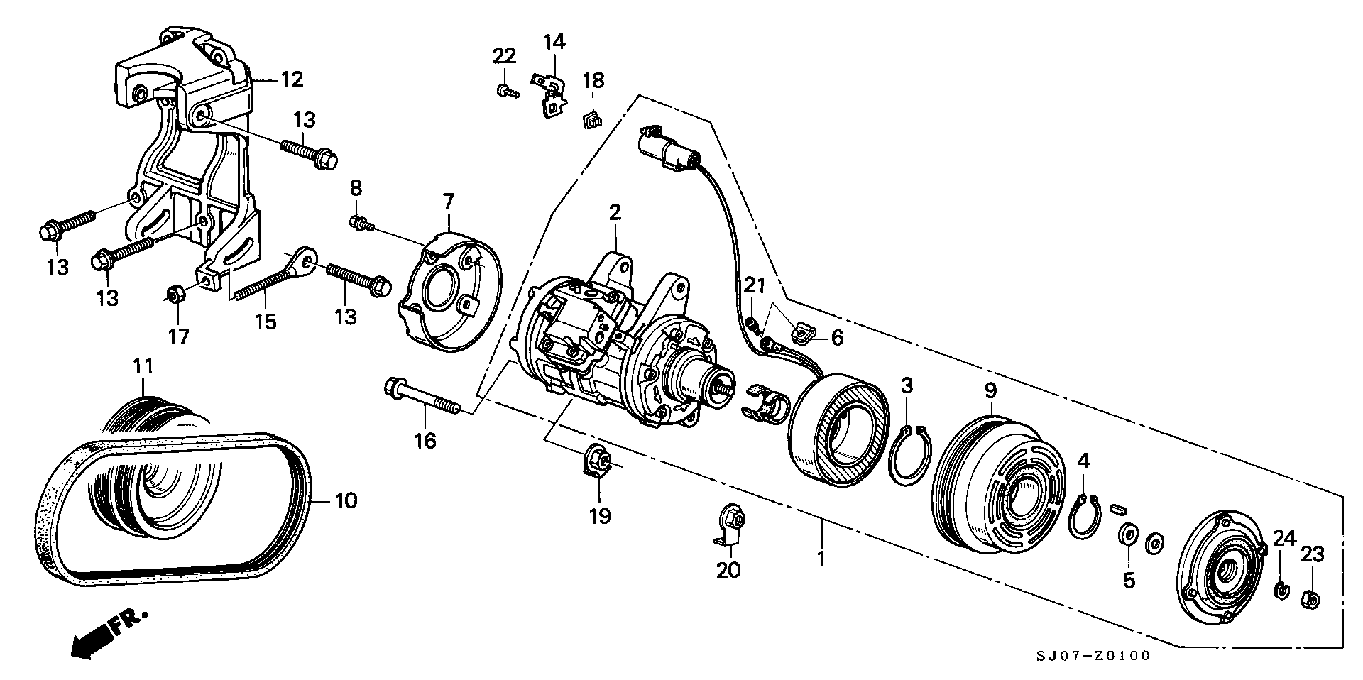 Honda 38920-PH1-003 - Moniurahihna onlydrive.pro